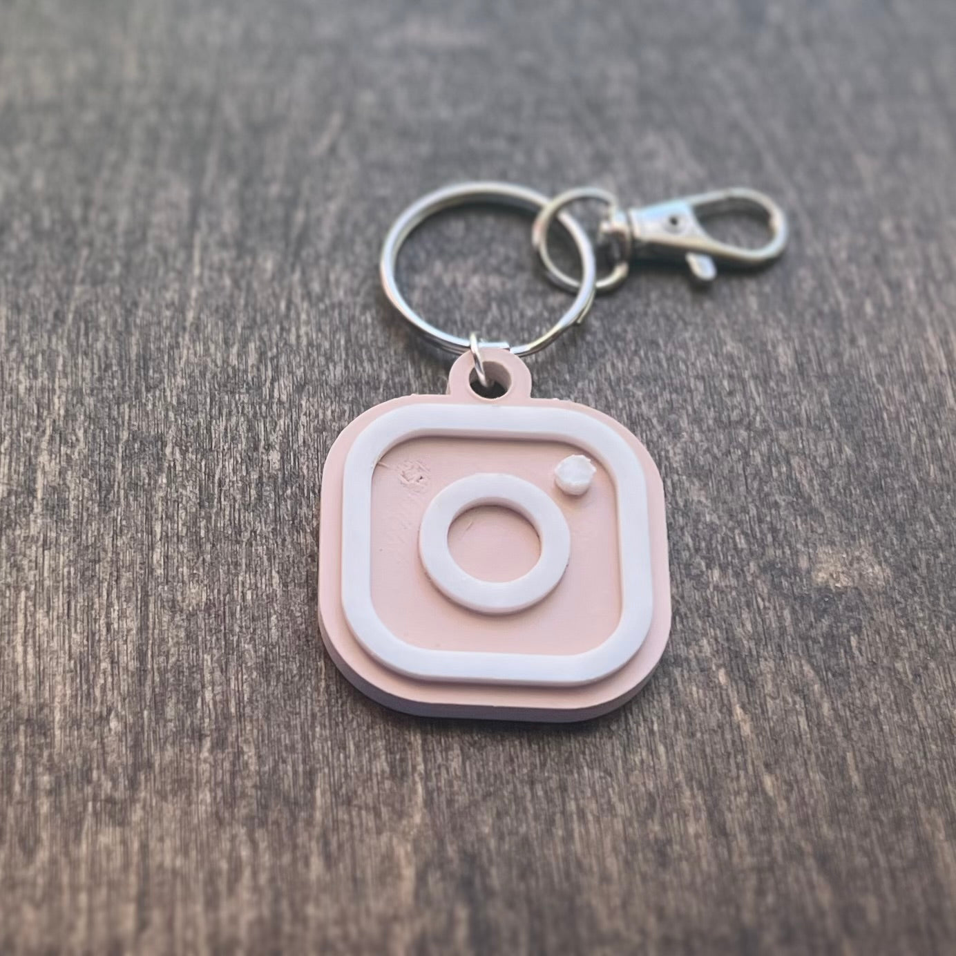 Custom NFC Keychain - Social Media