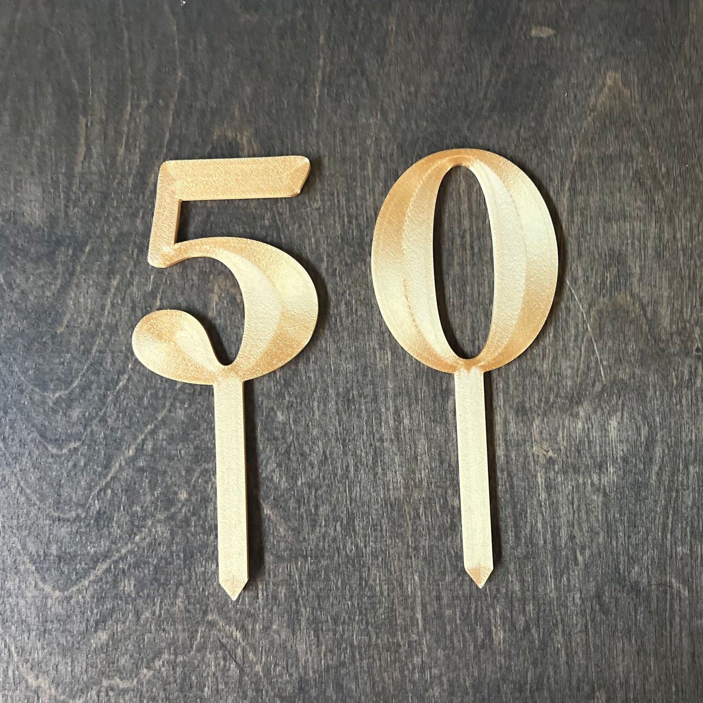 3D Number Cake Topper – Personalized Birthday or Anniversary Topper, 3D Printed Number for Cakes, Events, Parties - SHCreations