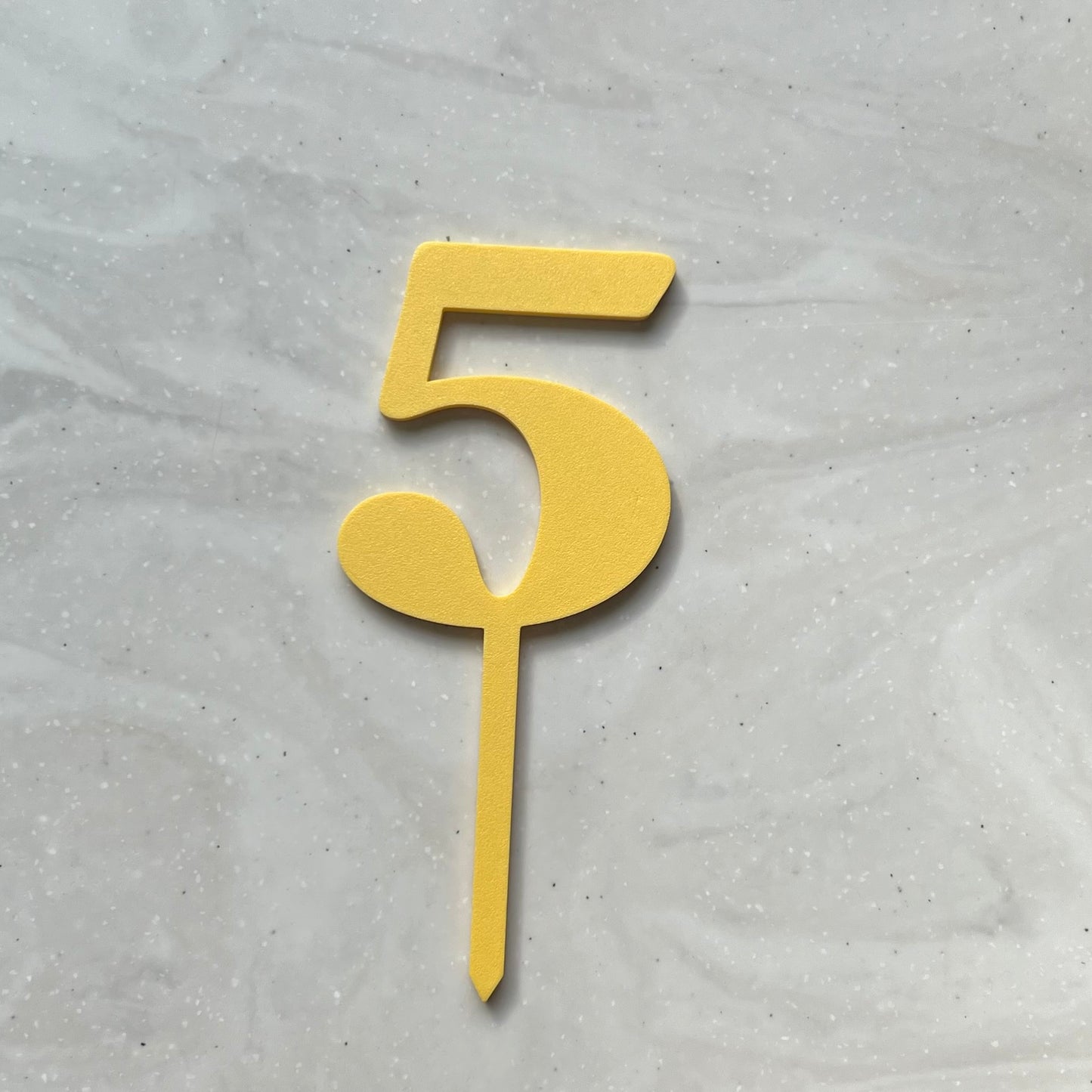 3D Number Cake Topper – Personalized Birthday or Anniversary Topper, 3D Printed Number for Cakes, Events, Parties - SHCreations