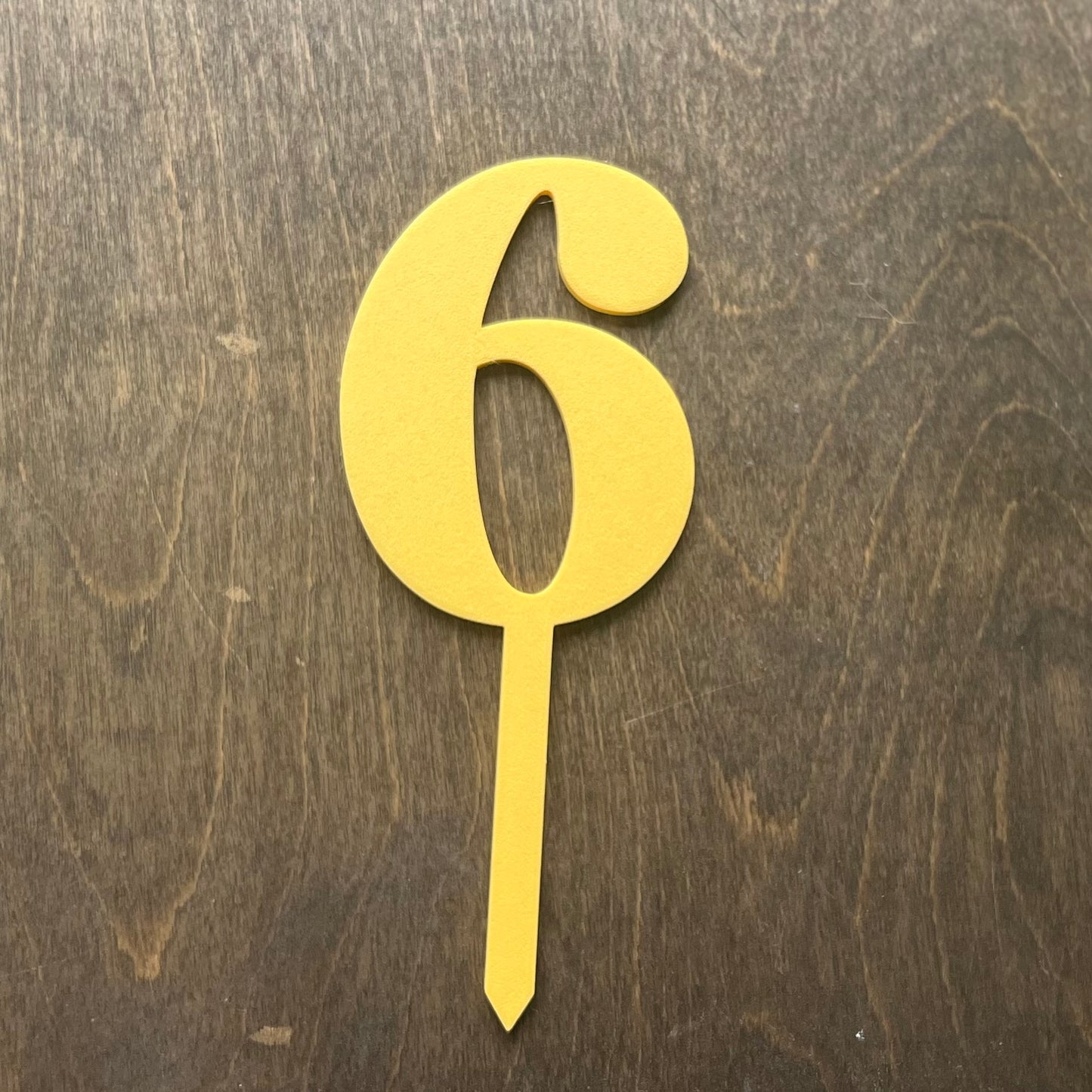 3D Number Cake Topper – Personalized Birthday or Anniversary Topper, 3D Printed Number for Cakes, Events, Parties - SHCreations