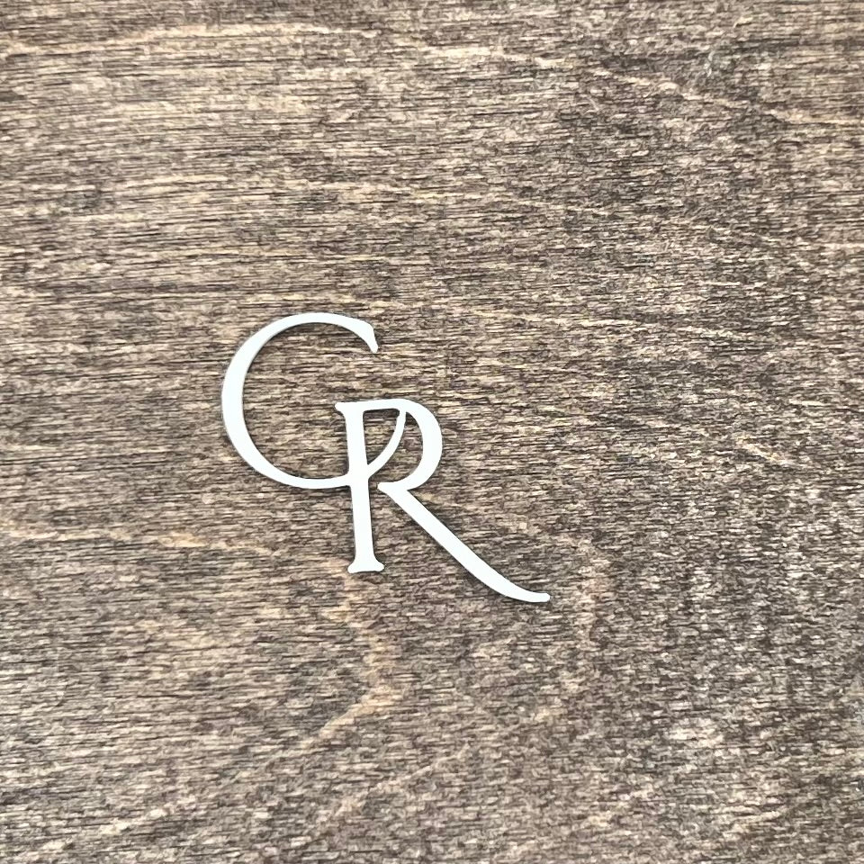 Custom Single Layer Monogram Charm - SHCreations