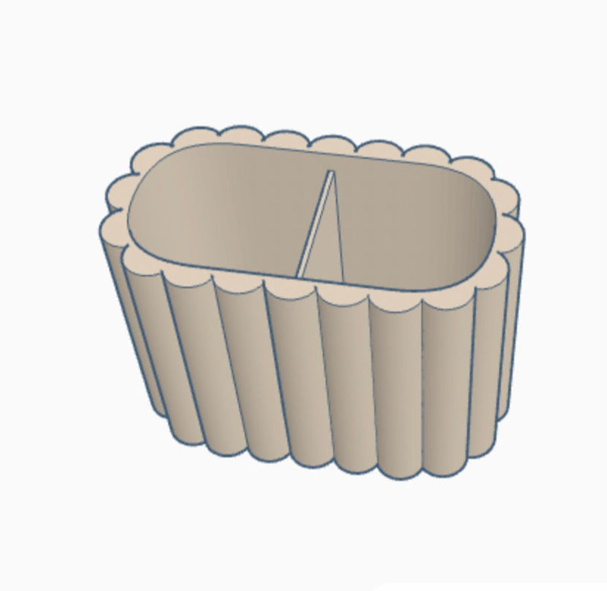 DONE TO ORDER: Scallop Organizer - SHCreations