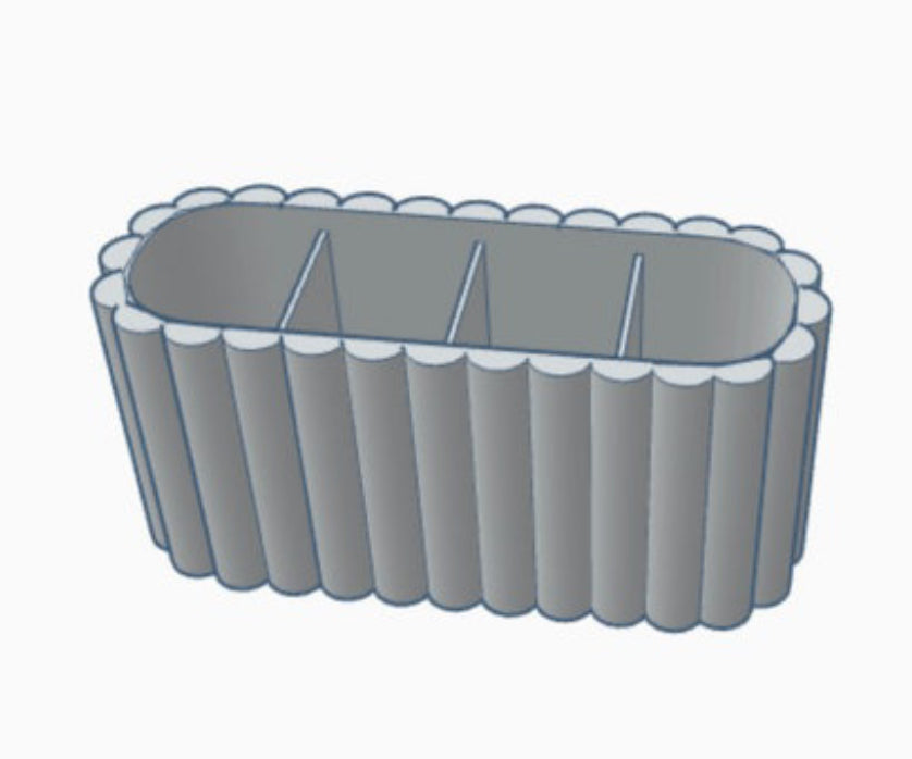 DONE TO ORDER: Scallop Organizer - SHCreations