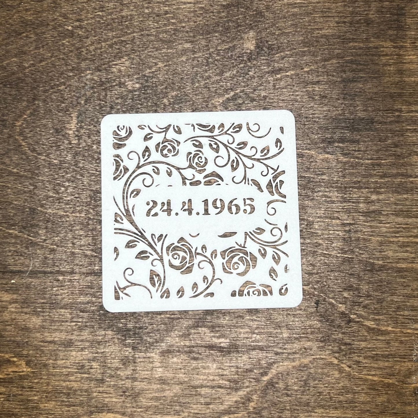 3D Cookie Stencil – Personalized Stencil for Cookie & Fondant Decorating - SHCreations