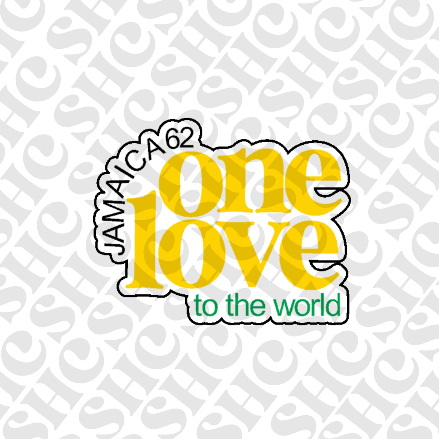 DONE TO ORDER: "Jamaica 62 one love..." Cookie Cutter + Fondant Embosser 2 - SHCreations