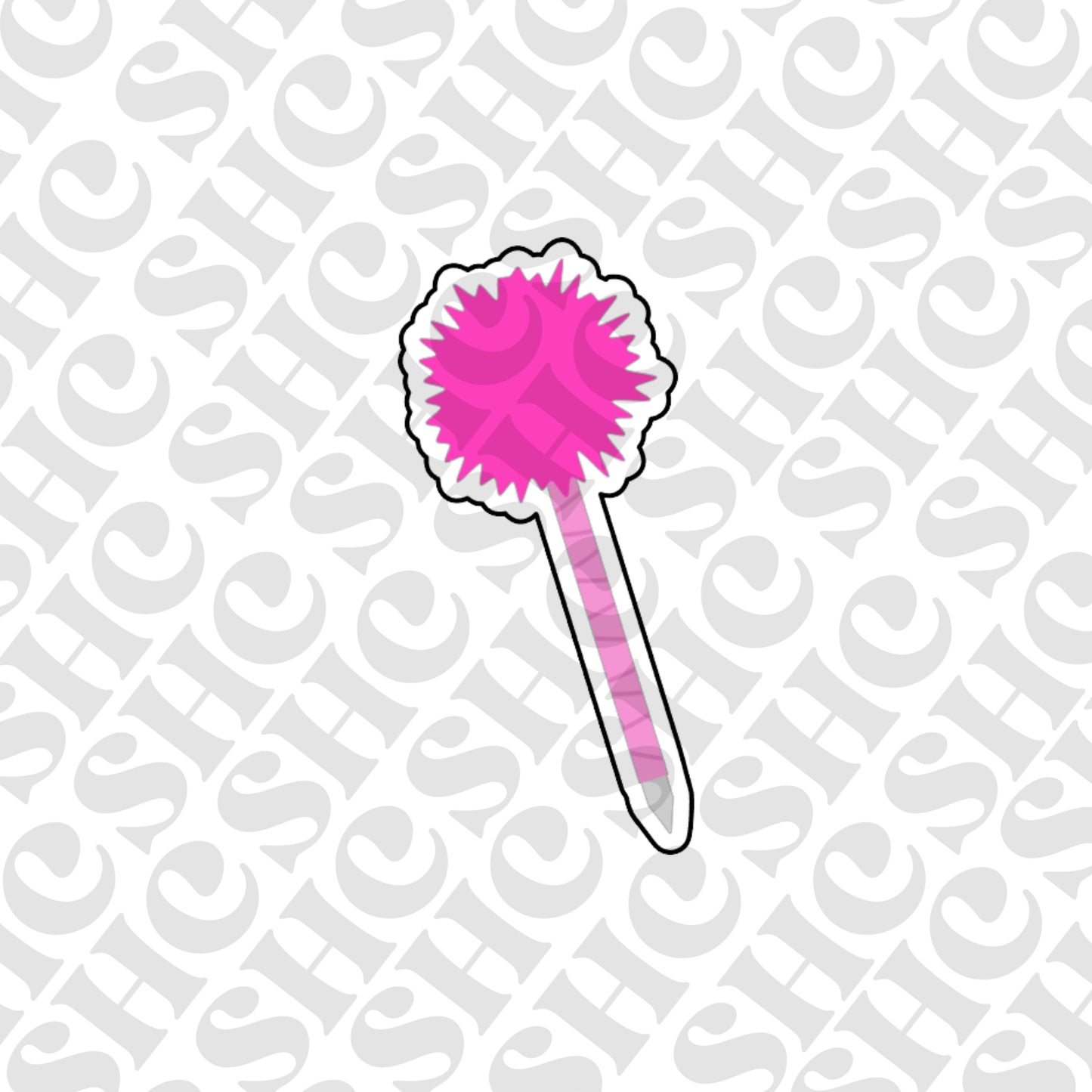 DONE TO ORDER: Fluffy Pen Cookie Cutter - SHCreations