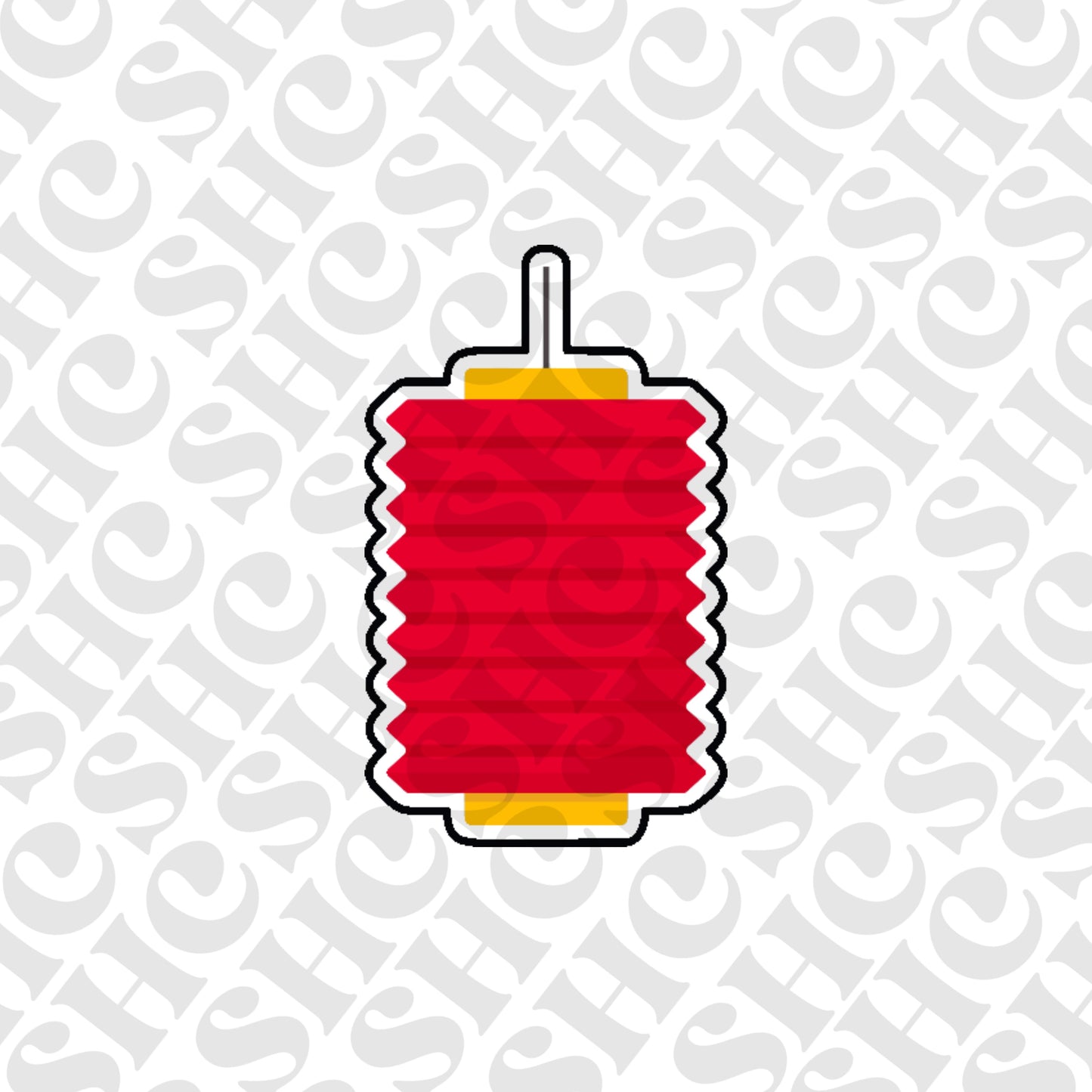 DONE TO ORDER: Wavy Lantern Cookie Cutter - SHCreations