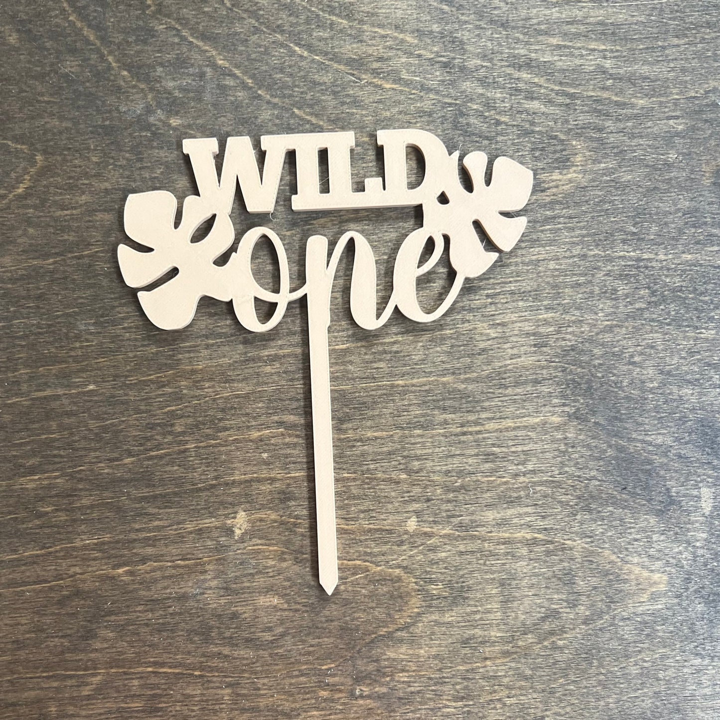 DONE TO ORDER: 'Wild One' Topper - SHCreations