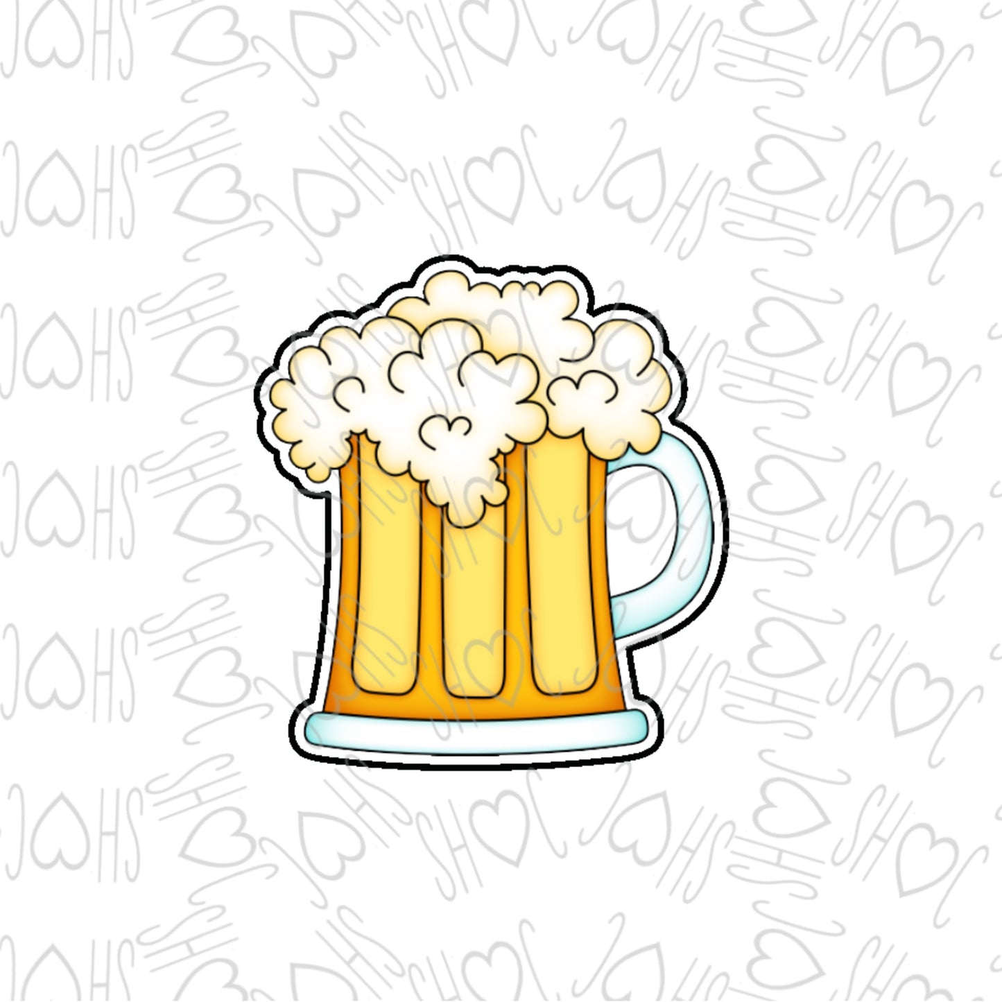 DONE TO ORDER: Beer Cookie Cutter - SHCreations