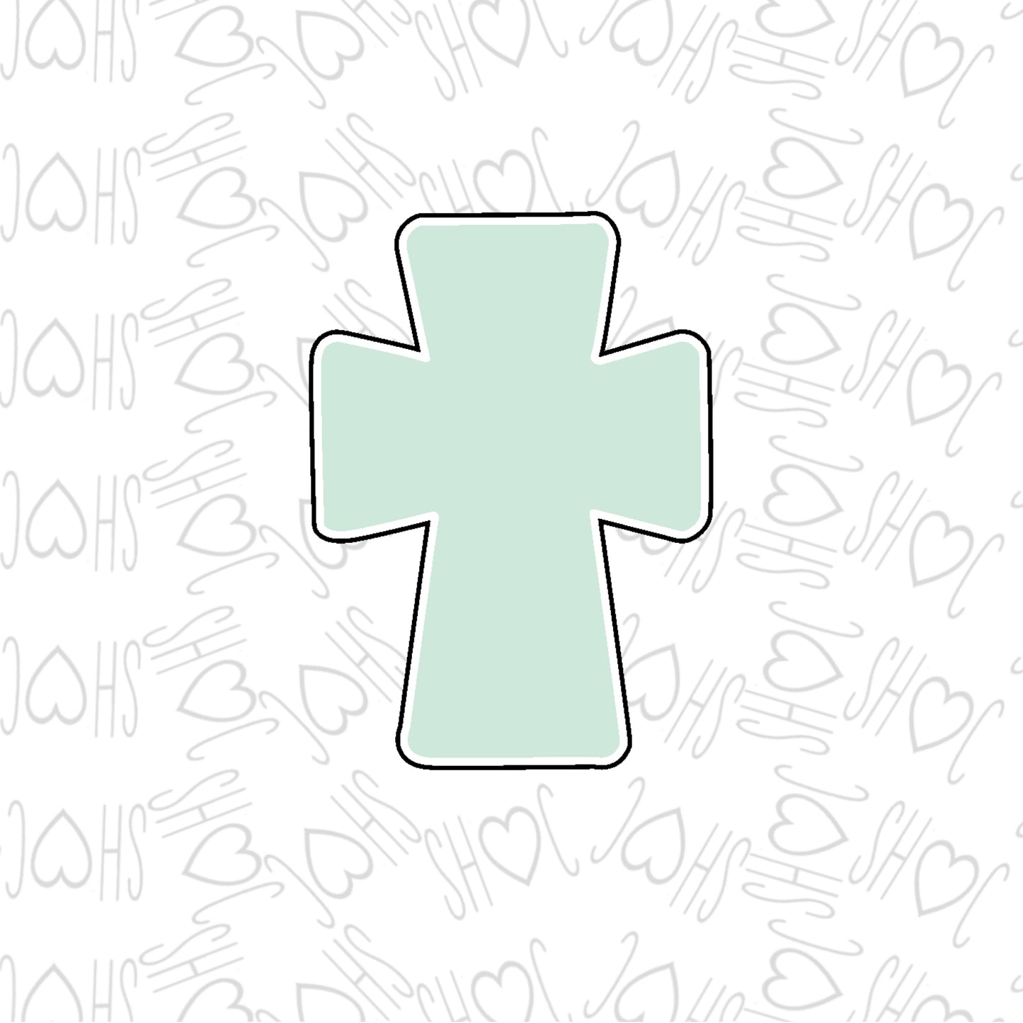 DONE TO ORDER: Cross 2 Cookie Cutter - SHCreations