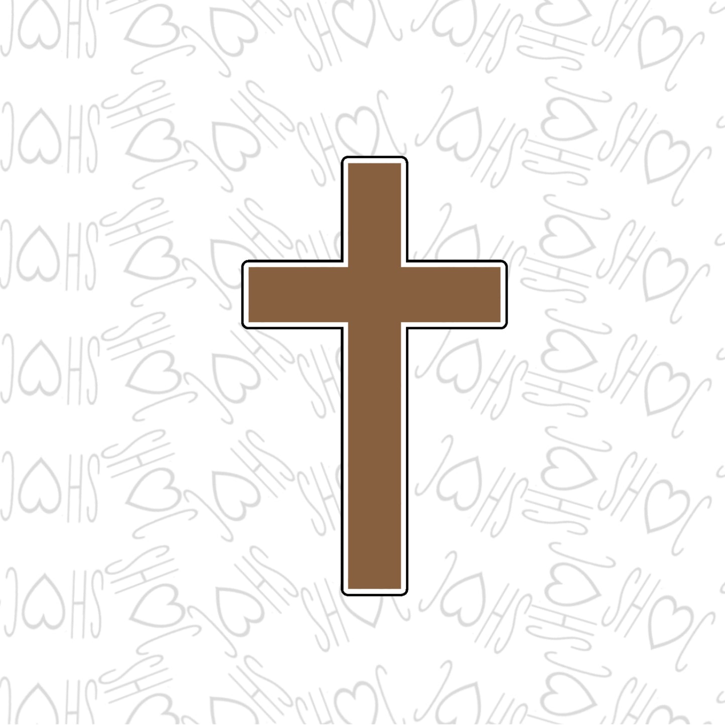 DONE TO ORDER: Cross 3 Cookie Cutter - SHCreations