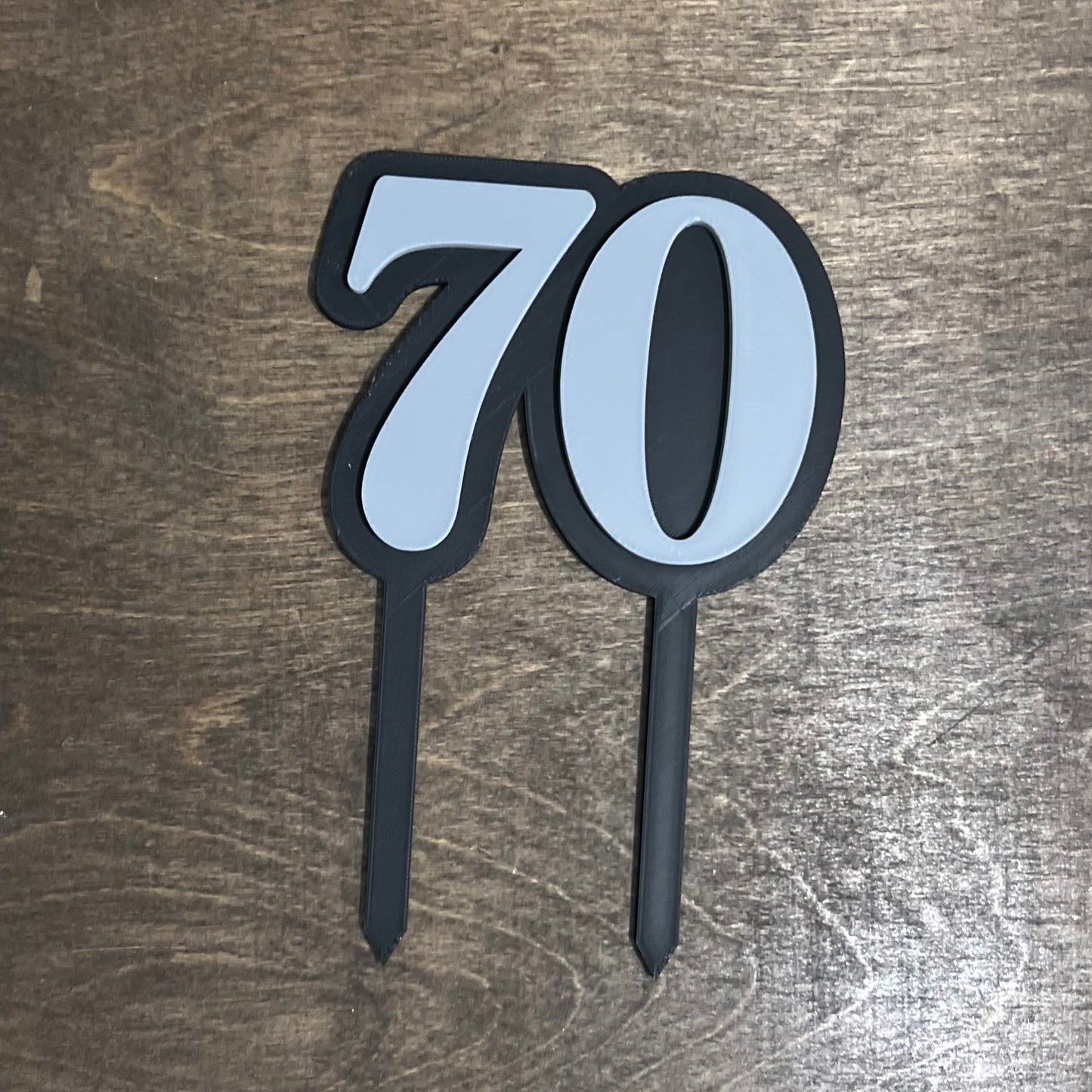 DONE TO ORDER : Double Layer Number Topper - SHCreations