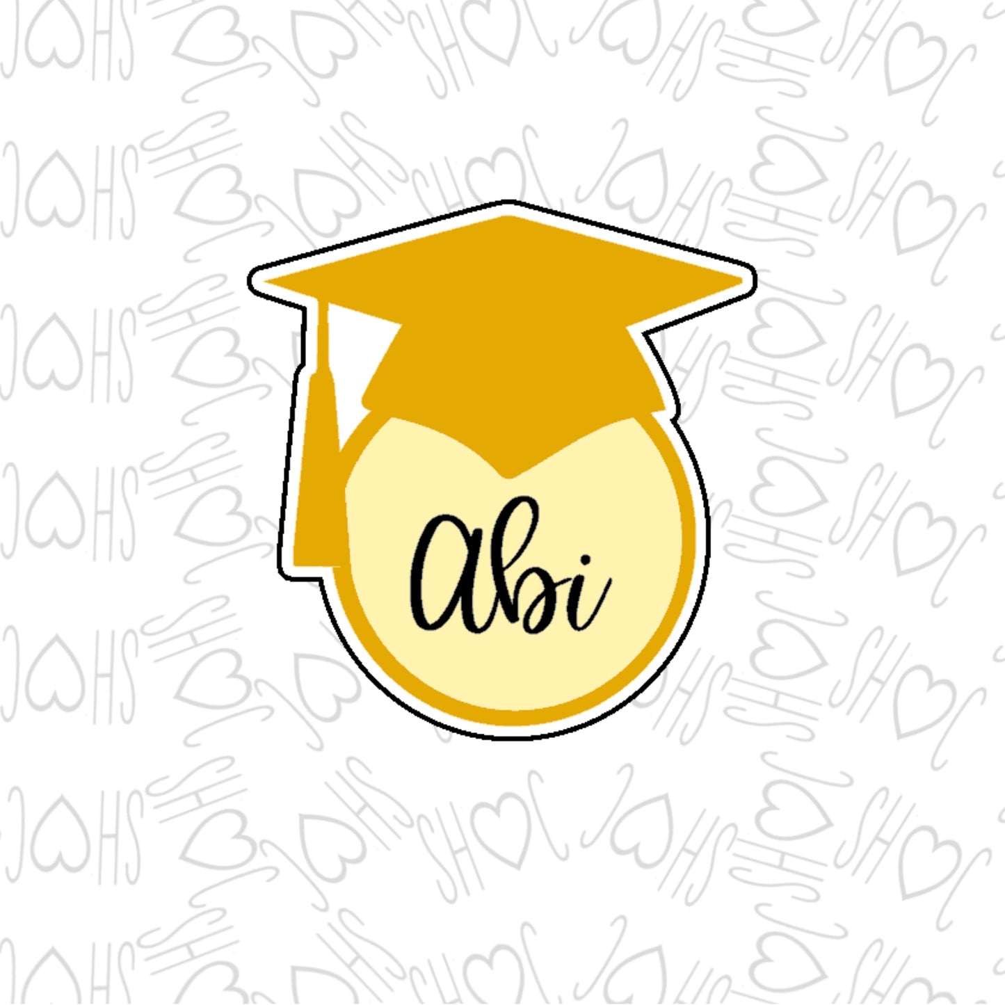 DONE TO ORDER: Graduation Plaque 2 Cookie Cutter - SHCreations