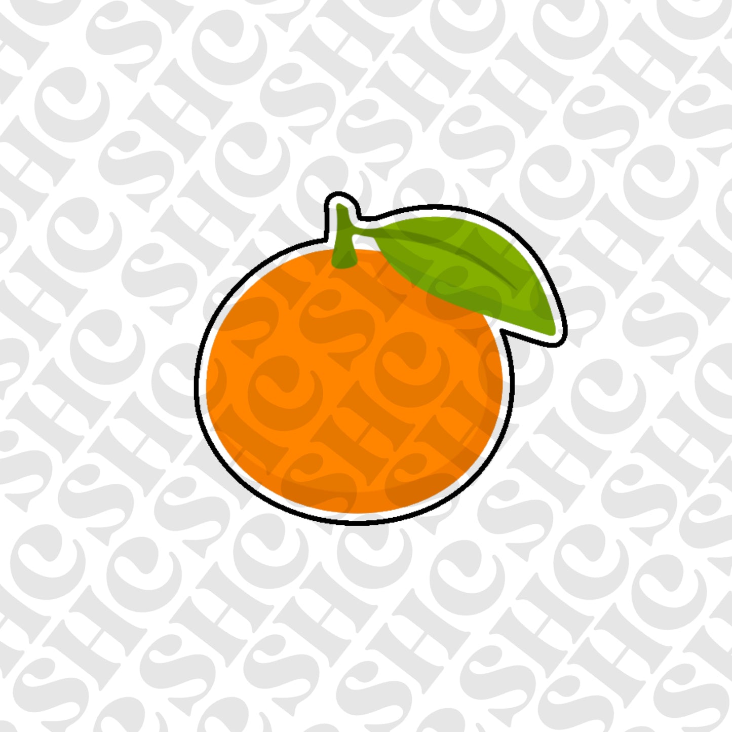 DONE TO ORDER: Orange 2 Cookie Cutter - SHCreations