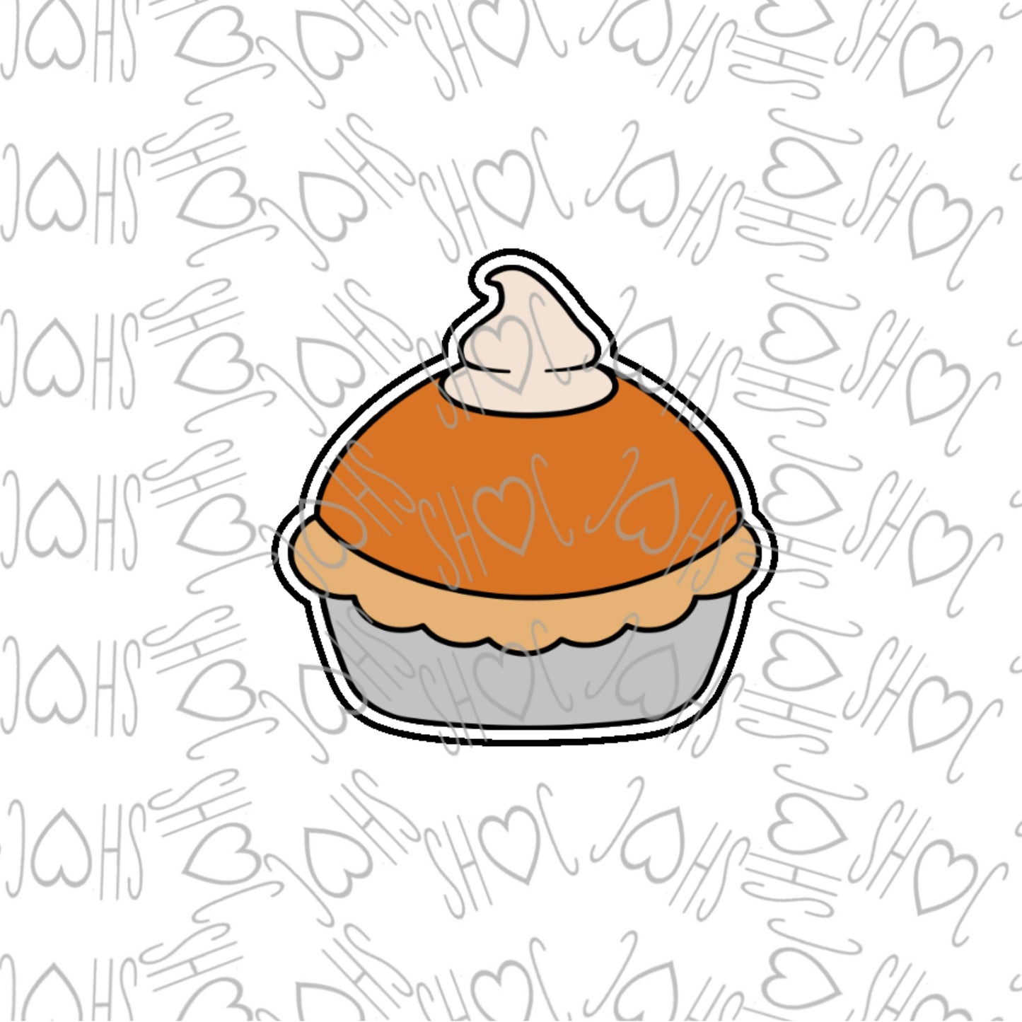 DONE TO ORDER: Pie 2 Cookie Cutter - SHCreations