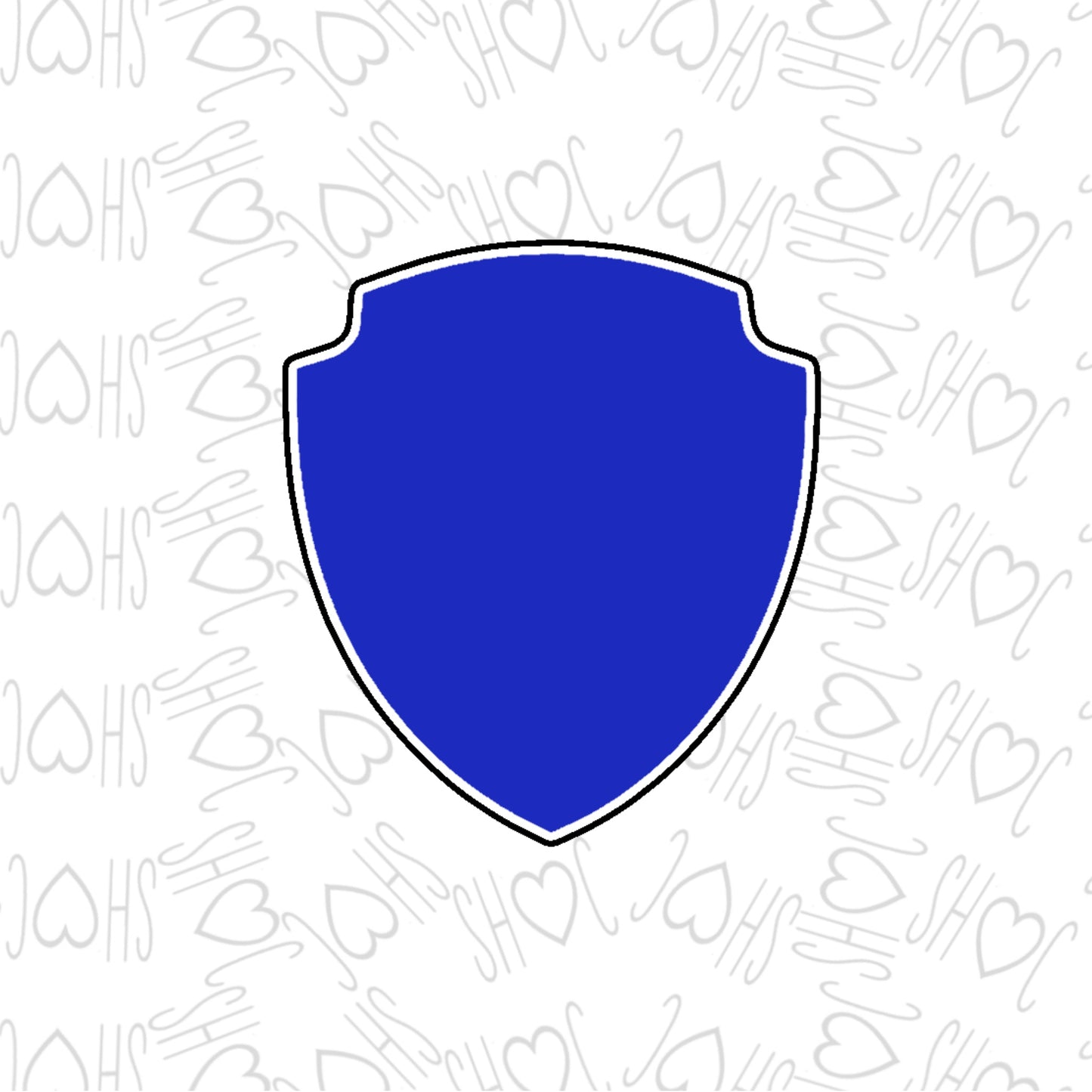 DONE TO ORDER: Shield Cookie Cutter - SHCreations
