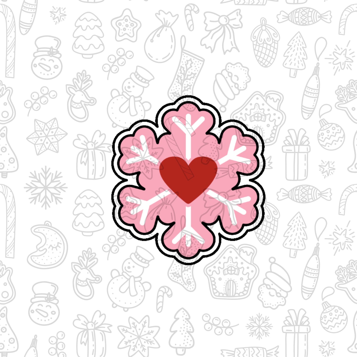 DONE TO ORDER: Snowflake 2 Cookie Cutter - SHCreations