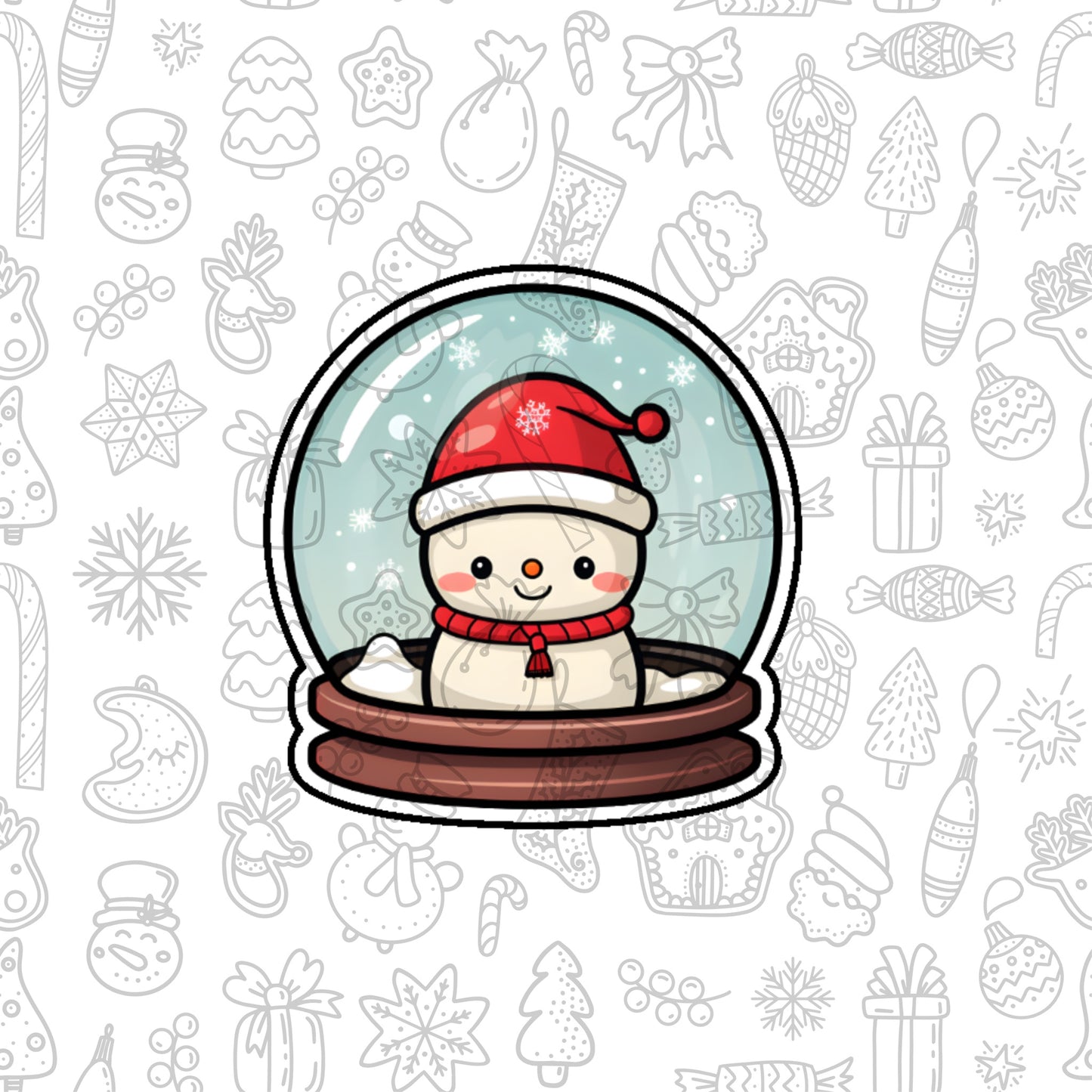 DONE TO ORDER: Snowglobe Cookie Cutter - SHCreations