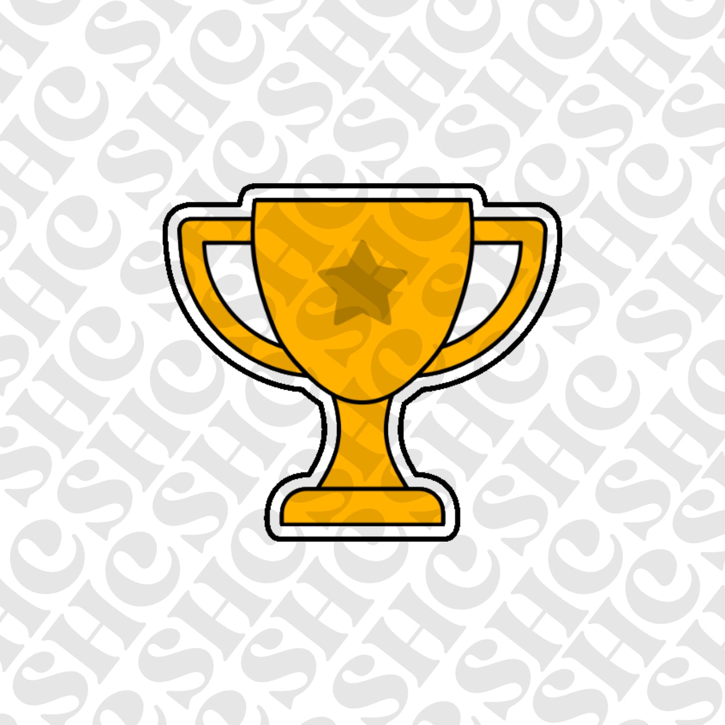 DONE TO ORDER: Trophy Cookie Cutter - SHCreations