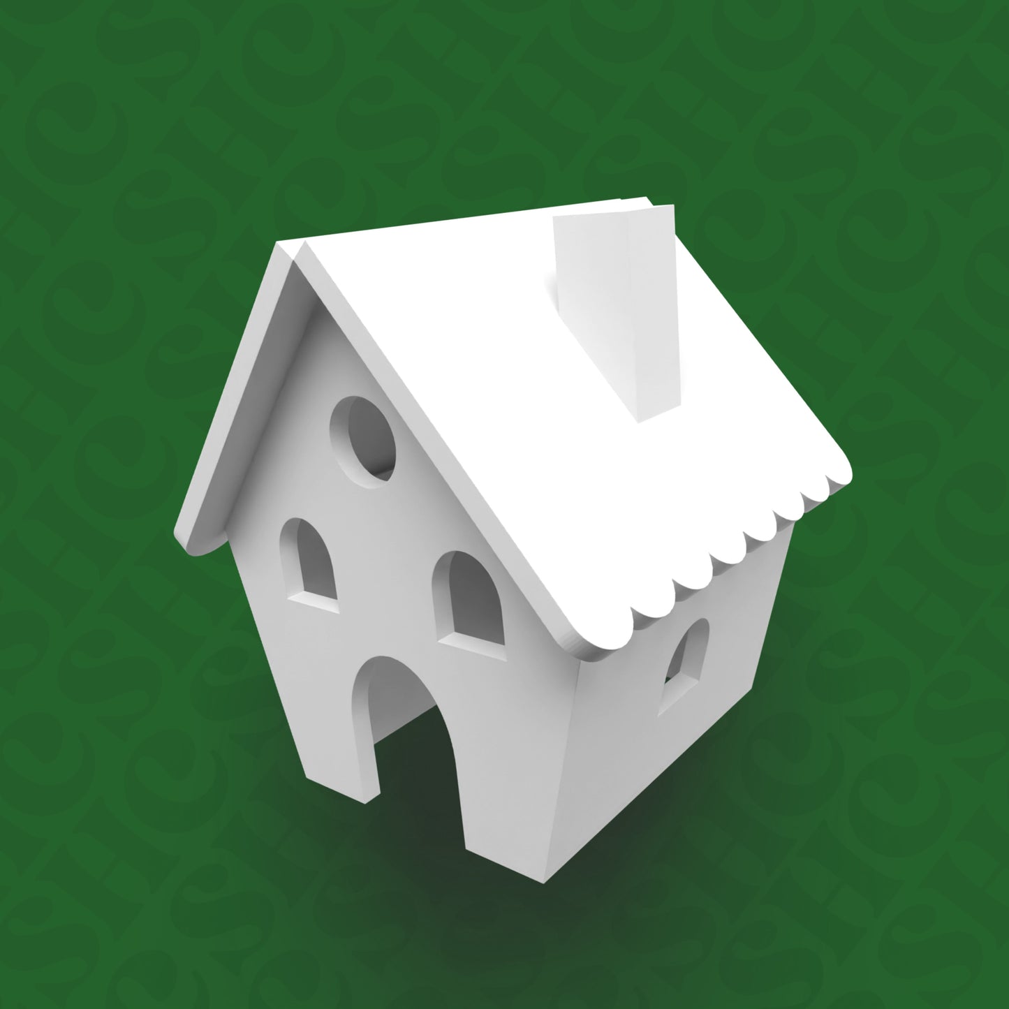 DONE TO ORDER: Gingerbread House Cookie Cutter - SHCreations