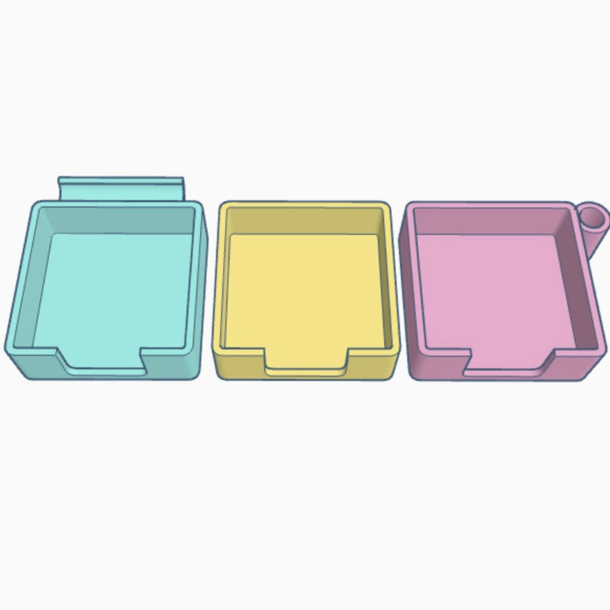DONE TO ORDER: Post it Note Holder and To-do list Template Set - SHCreations