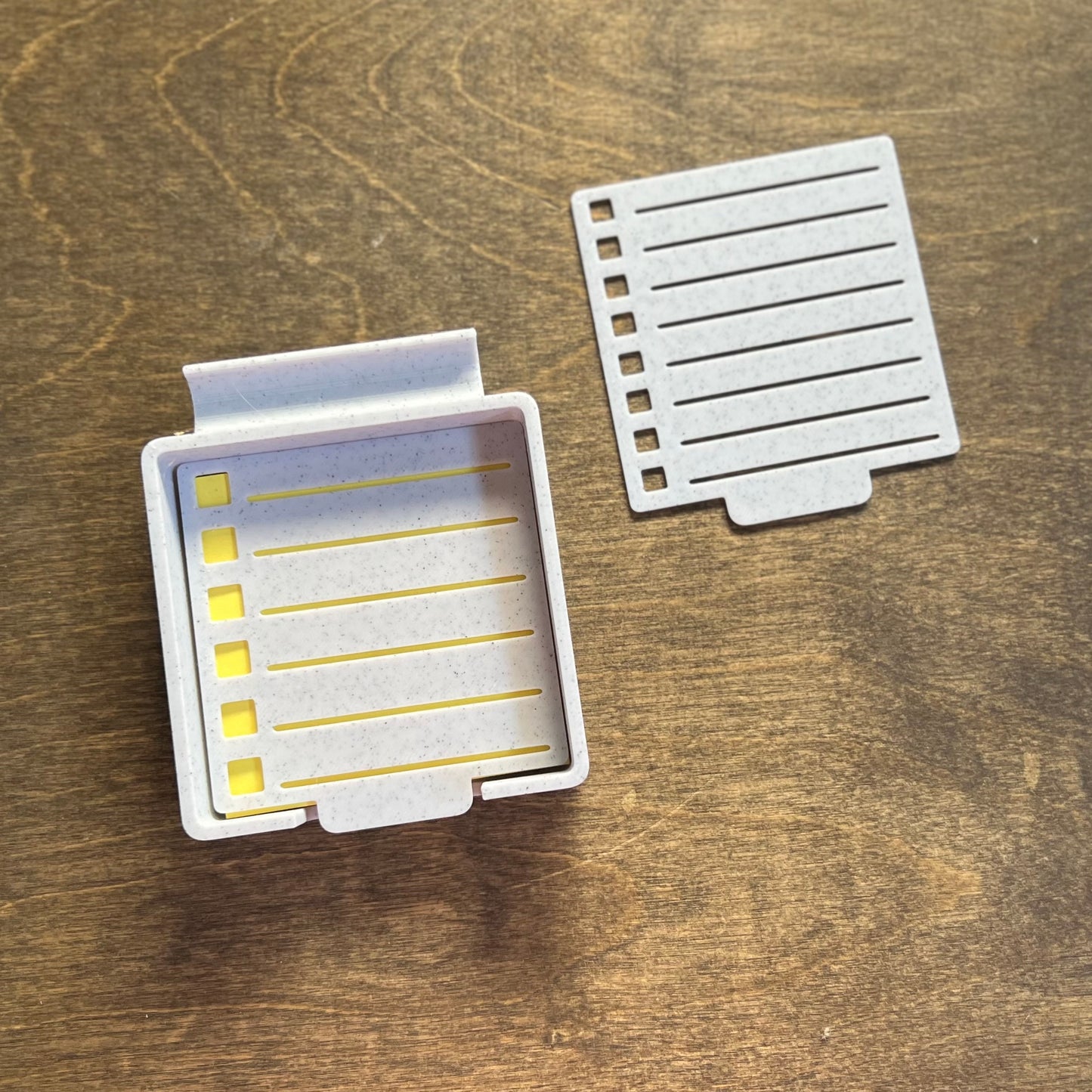 DONE TO ORDER: Post it Note Holder and To-do list Template Set - SHCreations