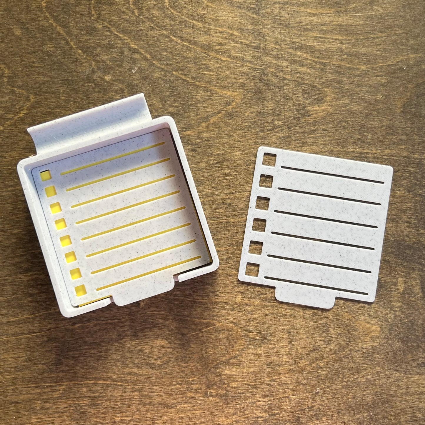 DONE TO ORDER: Post it Note Holder and To-do list Template Set - SHCreations