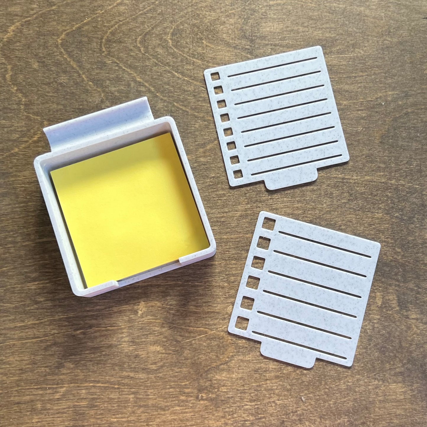 DONE TO ORDER: Post it Note Holder and To-do list Template Set - SHCreations