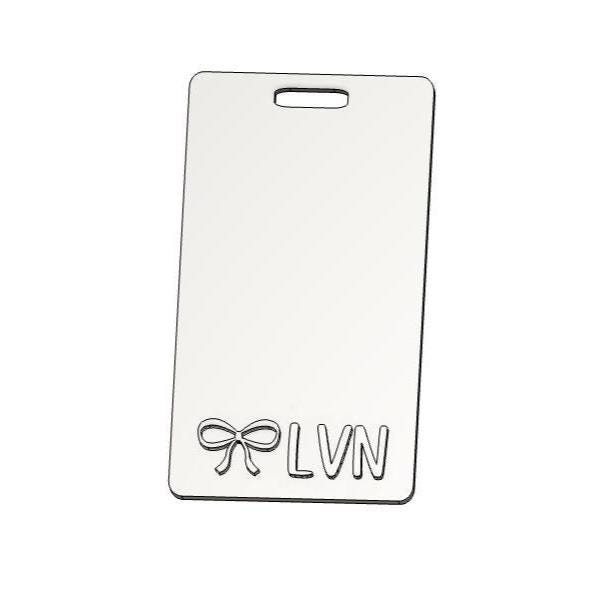 3D Bow LVN Badge Holder STL, Badge Mate STL, Lpn Badge Holder, Badge reel stl, badge reel Stl, lvn badge reel