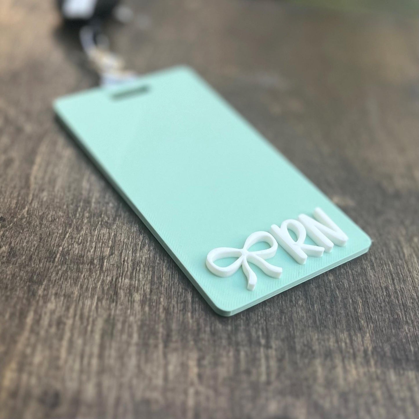 3D Bow RN Badge Holder STL, Badge Mate STL, Nurse Badge Holder, Badge reel stl, badge reel Stl, healthcare worker Stl