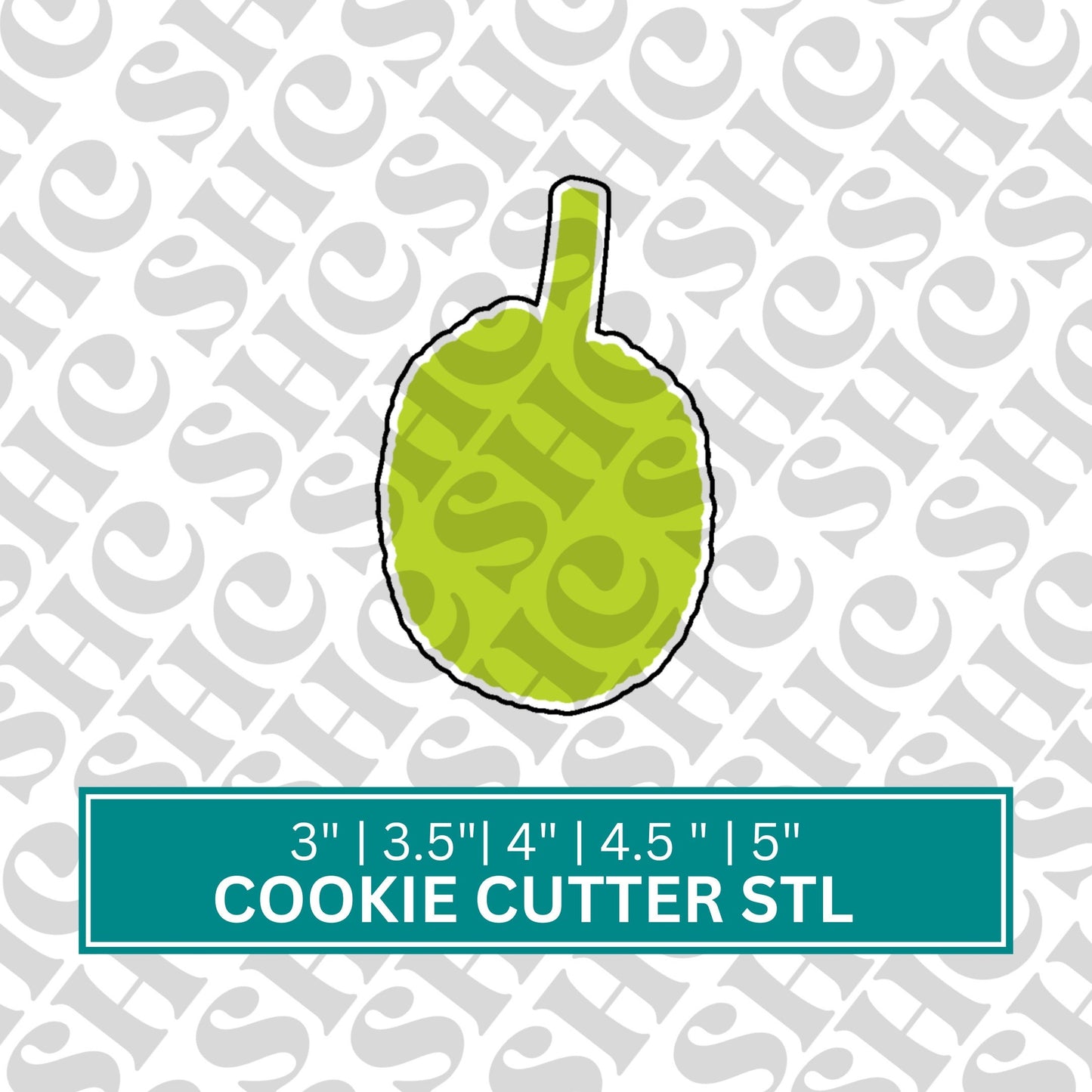 Breadfruit Cookie Cutter STL FILE, Jamaica STL, Caribbean Cookie Cutter, Fruit Cookie Cutter, Island Cookies, Caribbean Cookies,