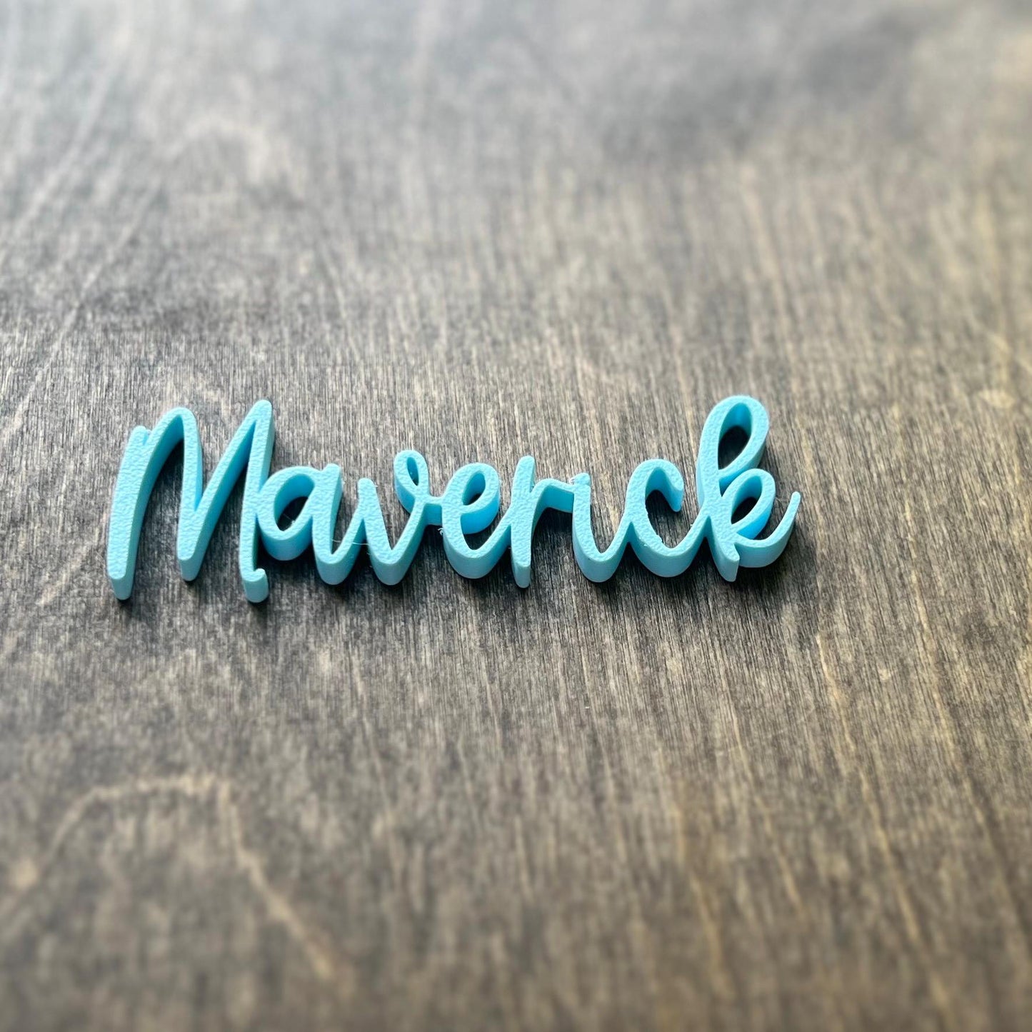 Custom Cake Charm STL, Personalized 3D Charm, Personalized Cake Charm, Personalized Cake Topper