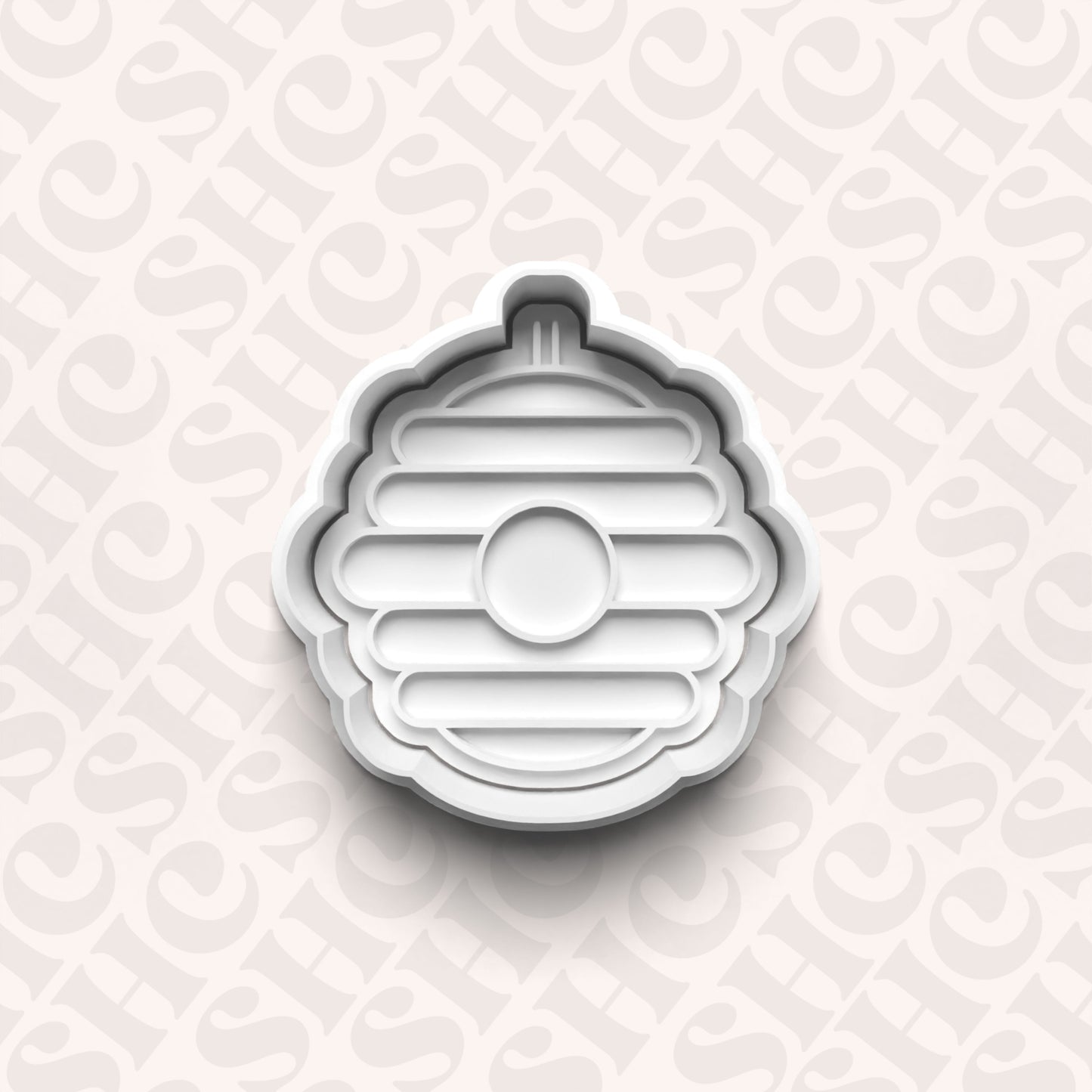 DONE TO ORDER: Bee Hive Cookie Cutter + Fondant Set - SHCreations