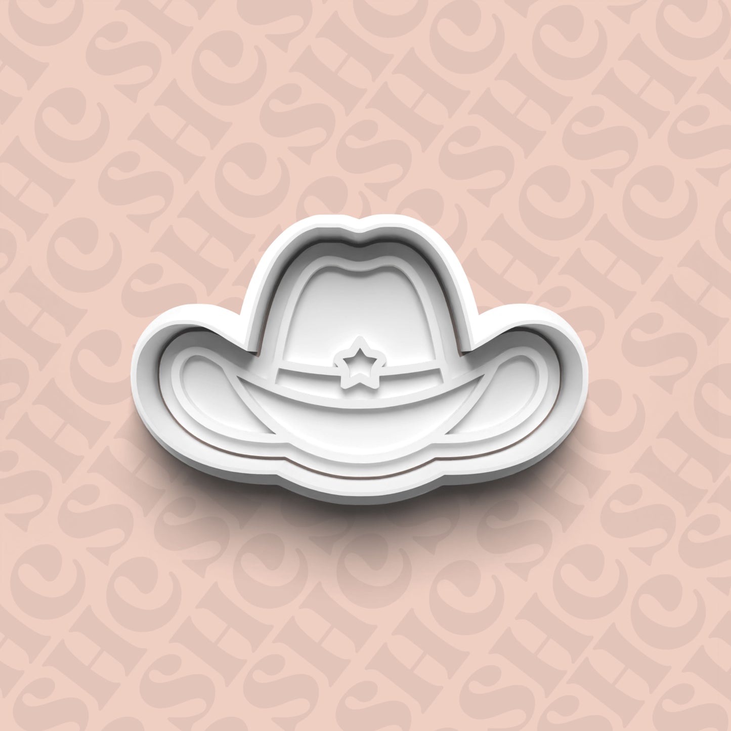 DONE TO ORDER: Cowboy Cookie Cutter + Fondant Stamp Set 1 - SHCreations