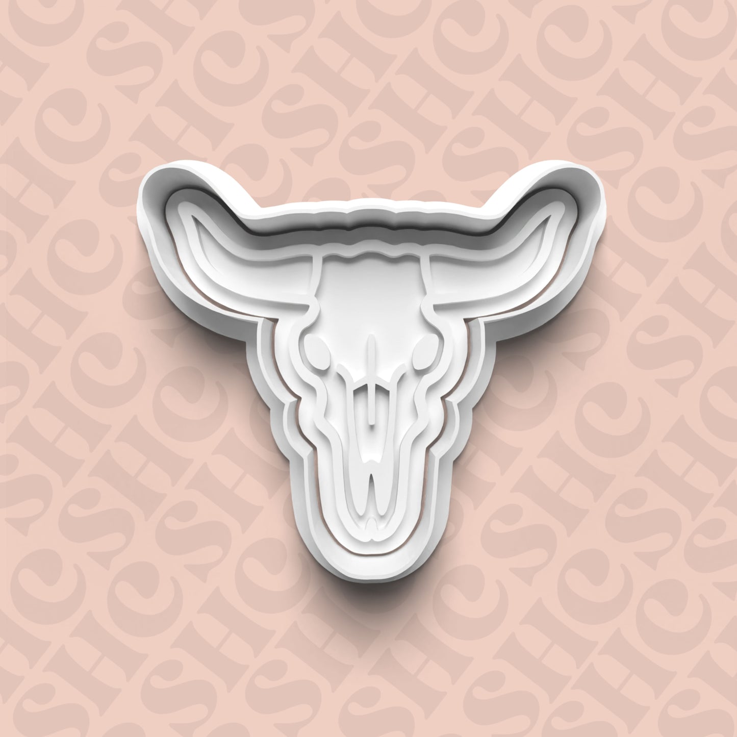 DONE TO ORDER: Cowboy Cookie Cutter + Fondant Stamp Set 2 - SHCreations