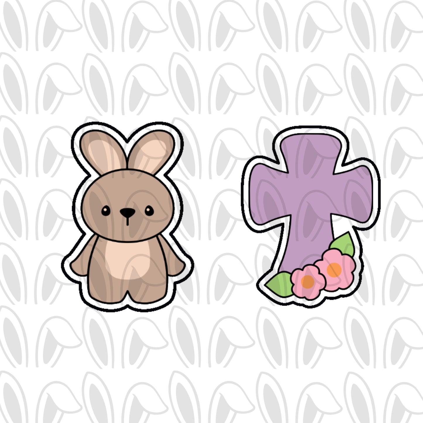 DONE TO ORDER: Easter Mini Cookie Cutter Set 4 - SHCreations