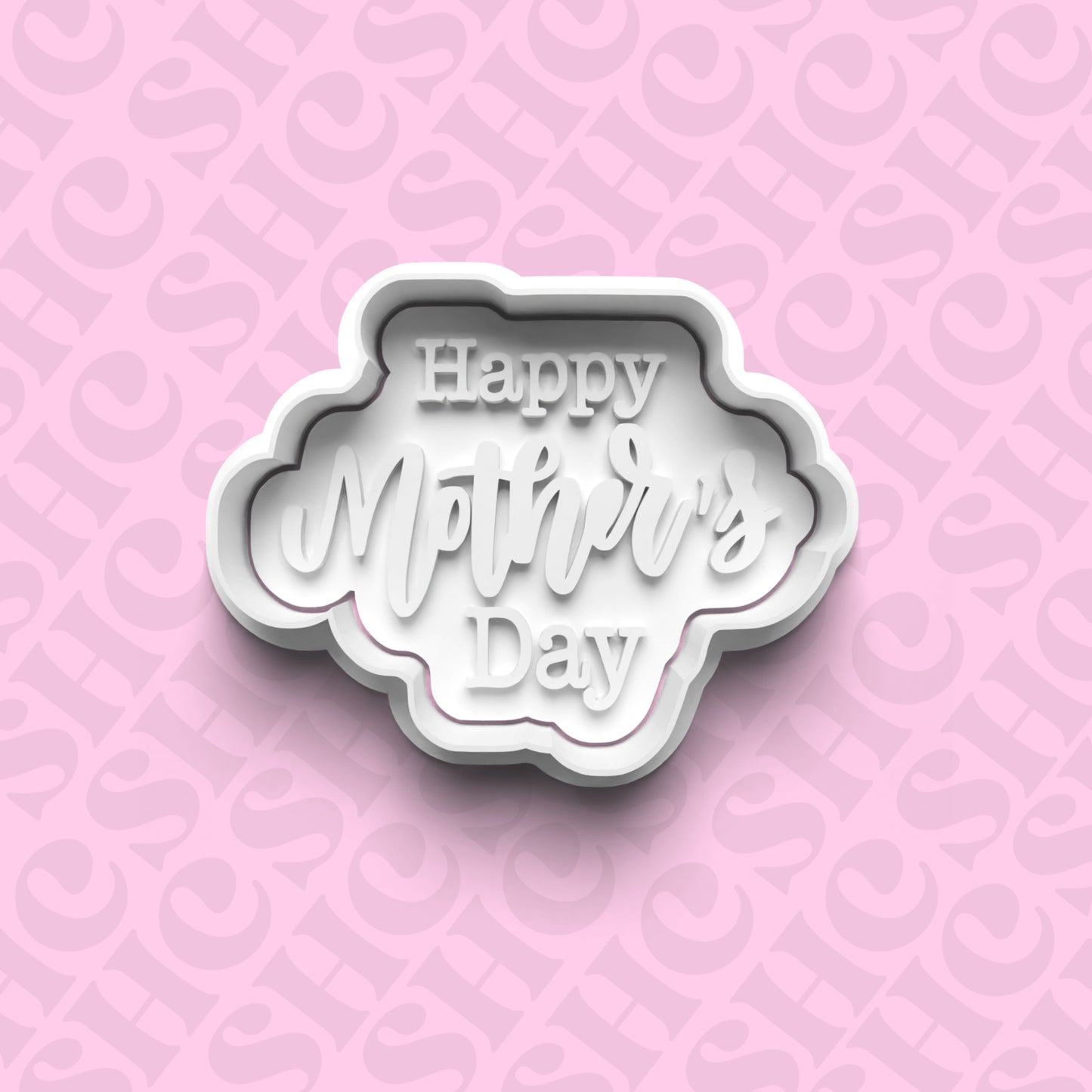 DONE TO ORDER: "Happy Mother's Day" Fondant Stamp Set 1 - SHCreations