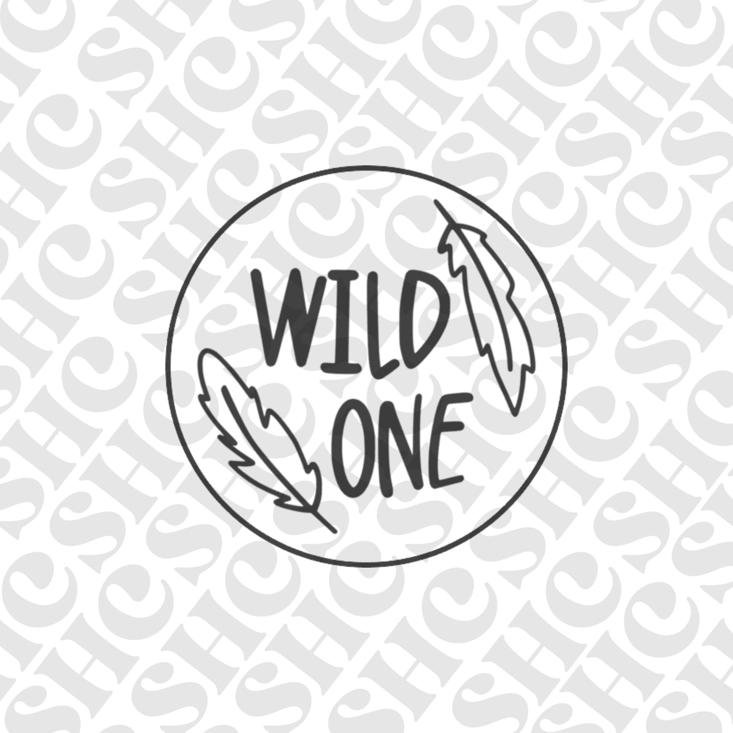 DONE TO ORDER: "Wild One" Fondant Stamp 1 - SHCreations