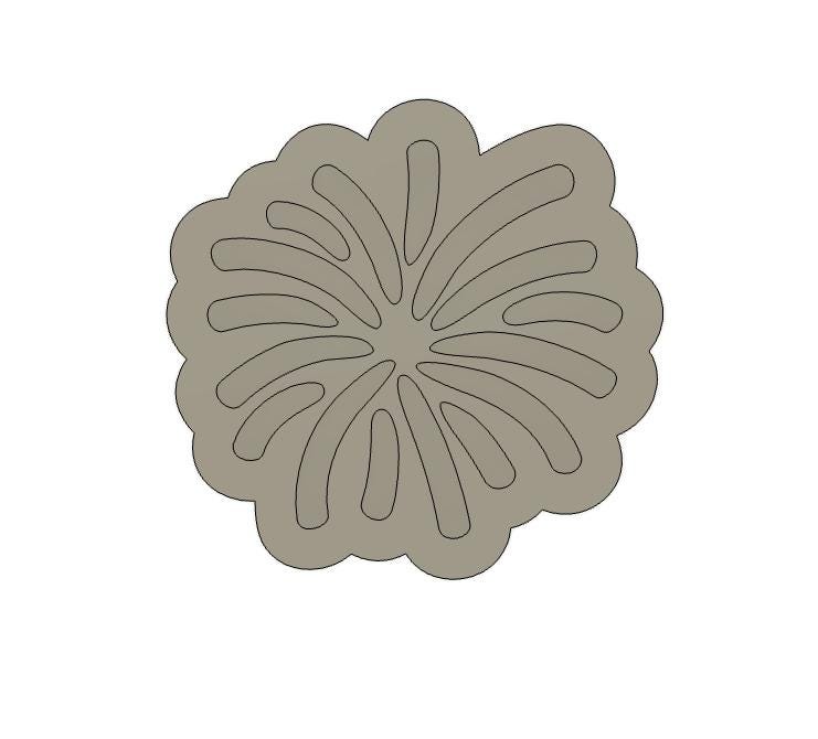 Firework Embosser + Cookie Cutter | 4th of July | New Year's | Independence Day Baking | Celebration Fondant Stamp | Patriotic Cookies