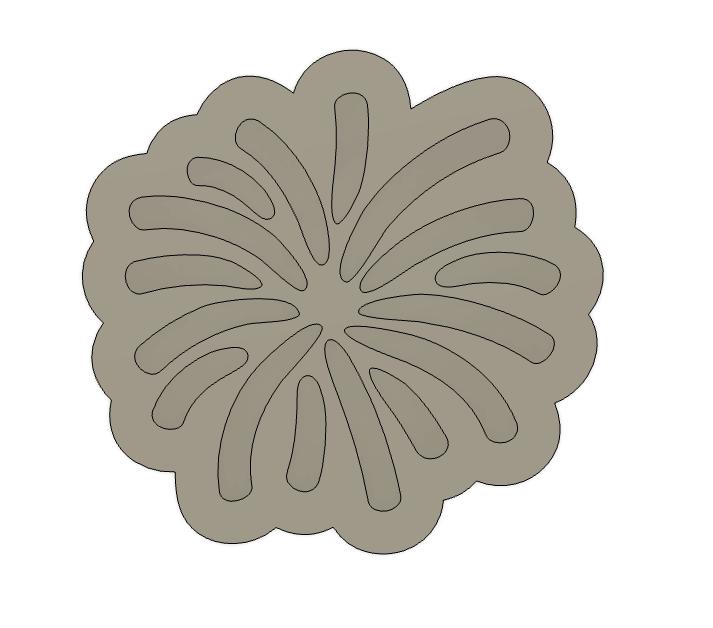 Firework Embosser + Cookie Cutter | 4th of July | New Year's | Independence Day Baking | Celebration Fondant Stamp | Patriotic Cookies