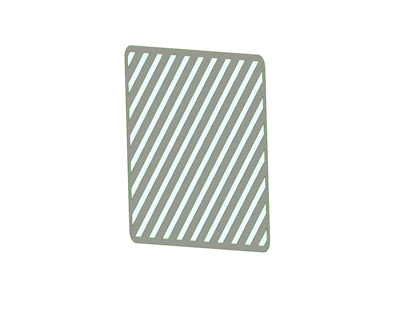 Stripes Stencil STL File for Cake Decorating, Cookie Embosser, Fondant, Airbrush & Craft Projects ā Digital Download