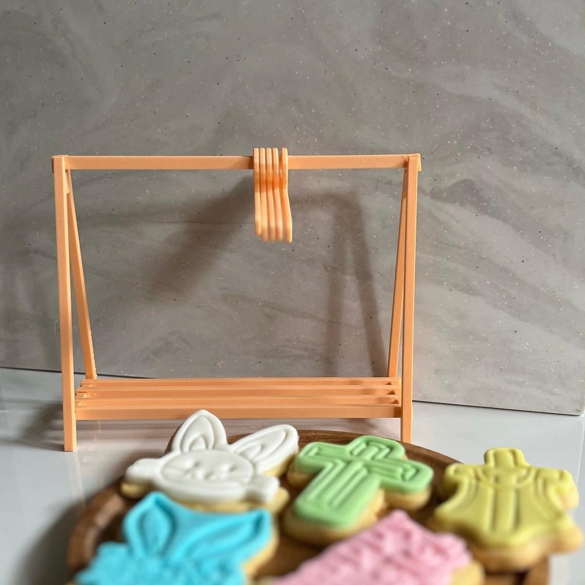 DONE TO ORDER: Cookie Rack + Hangers - SHCreations