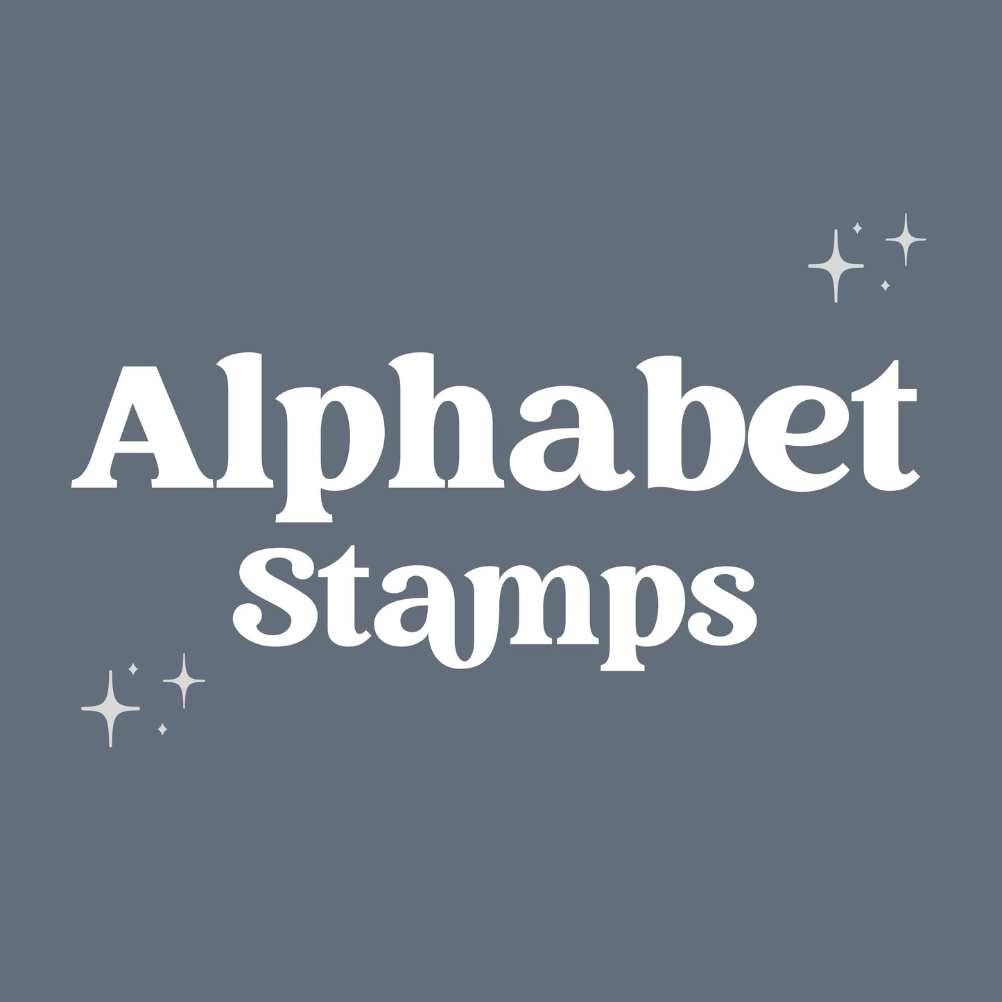Alphabet Stamps (Individual) (Copy) - SHCreations