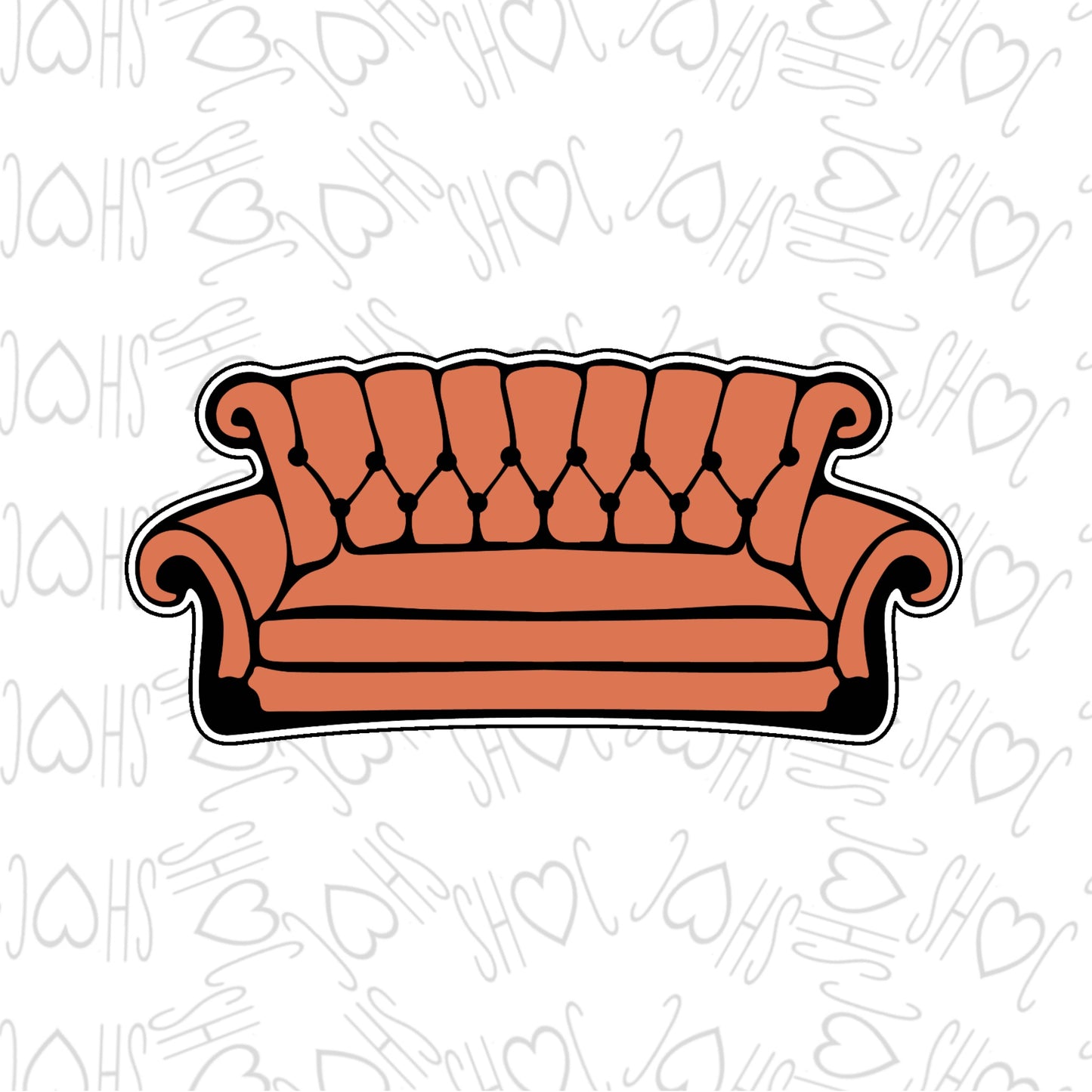 DONE TO ORDER: Couch Cookie Cutter - SHCreations
