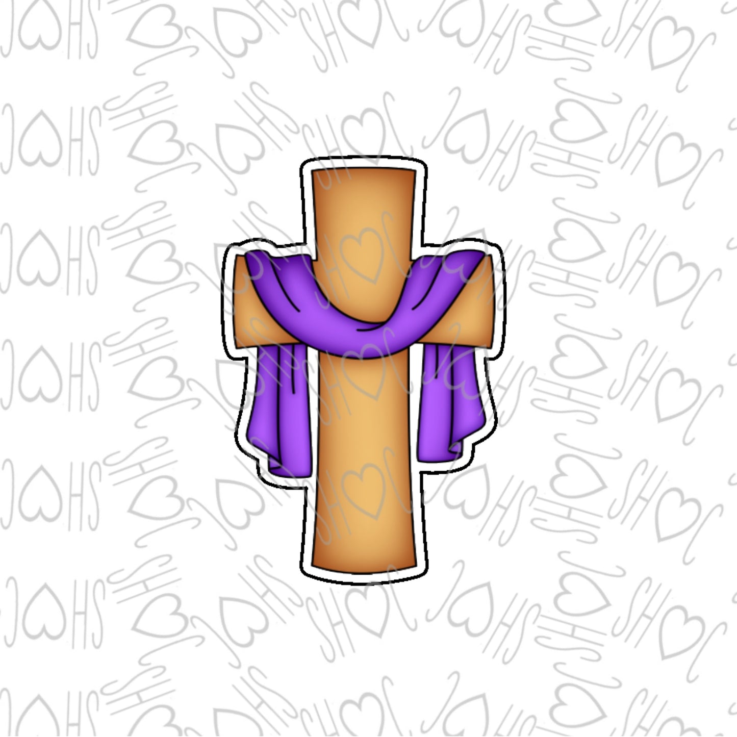 DONE TO ORDER: Cross 8 Cookie Cutter - SHCreations