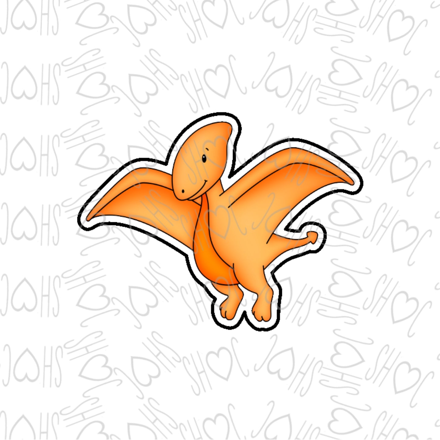 DONE TO ORDER: Dinosaur 1 Cookie Cutter - SHCreations