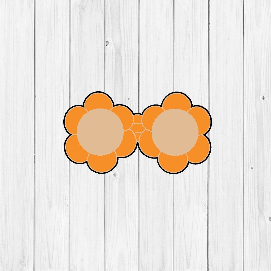 DONE TO ORDER: Groovy Sunglasses 1 Cookie Cutter - SHCreations