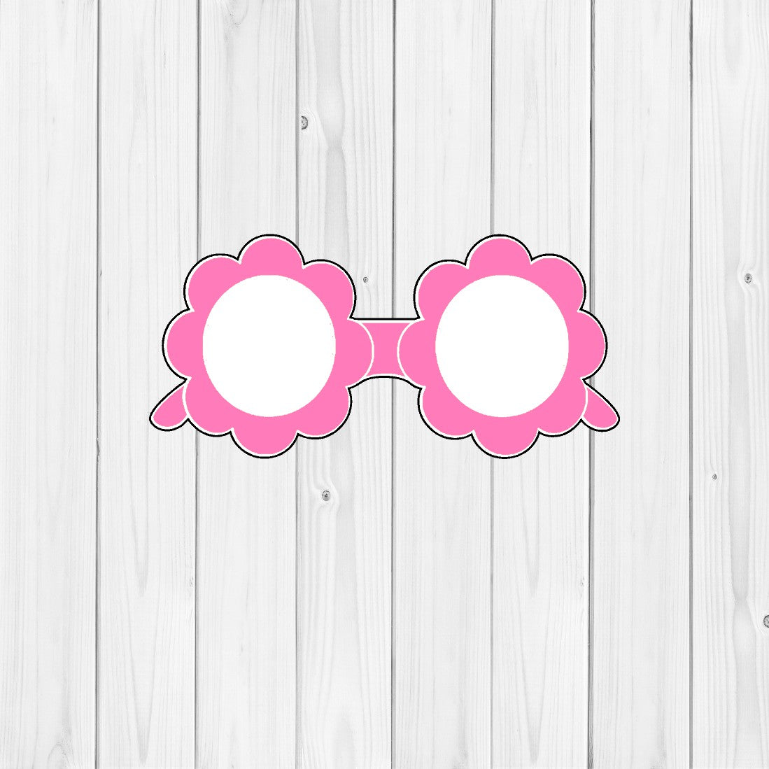 DONE TO ORDER: Groovy Sunglasses 2 Cookie Cutter - SHCreations