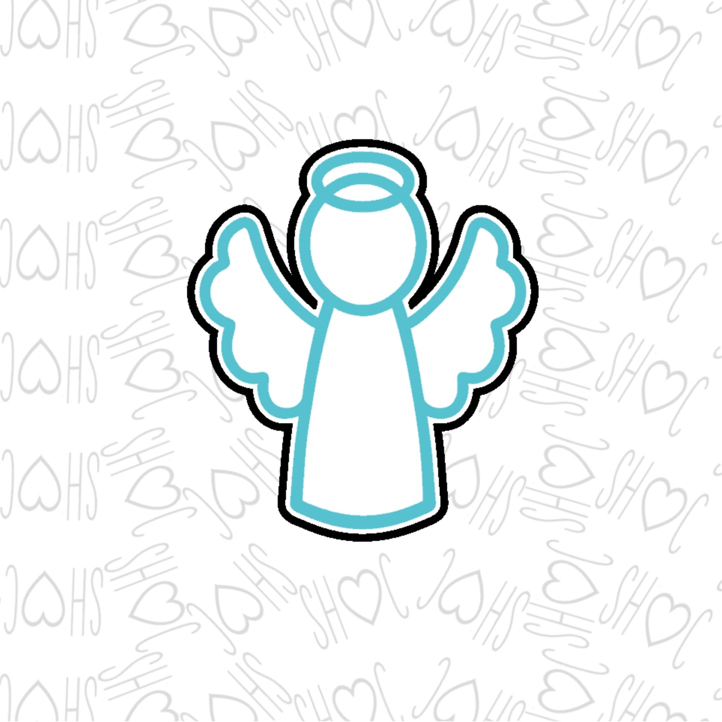 DONE TO ORDER: Angel 2 Cookie Cutter - SHCreations