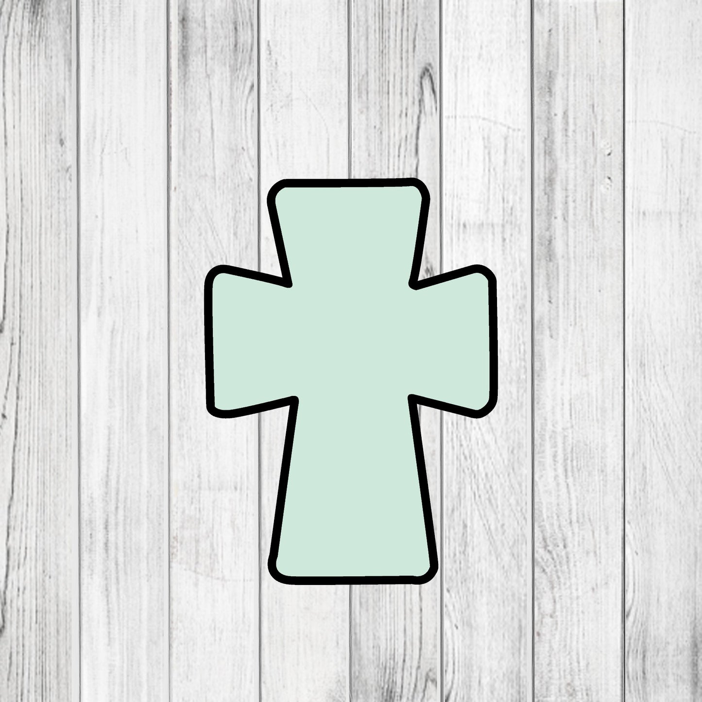 DONE TO ORDER: Cross 2 Cookie Cutter - SHCreations